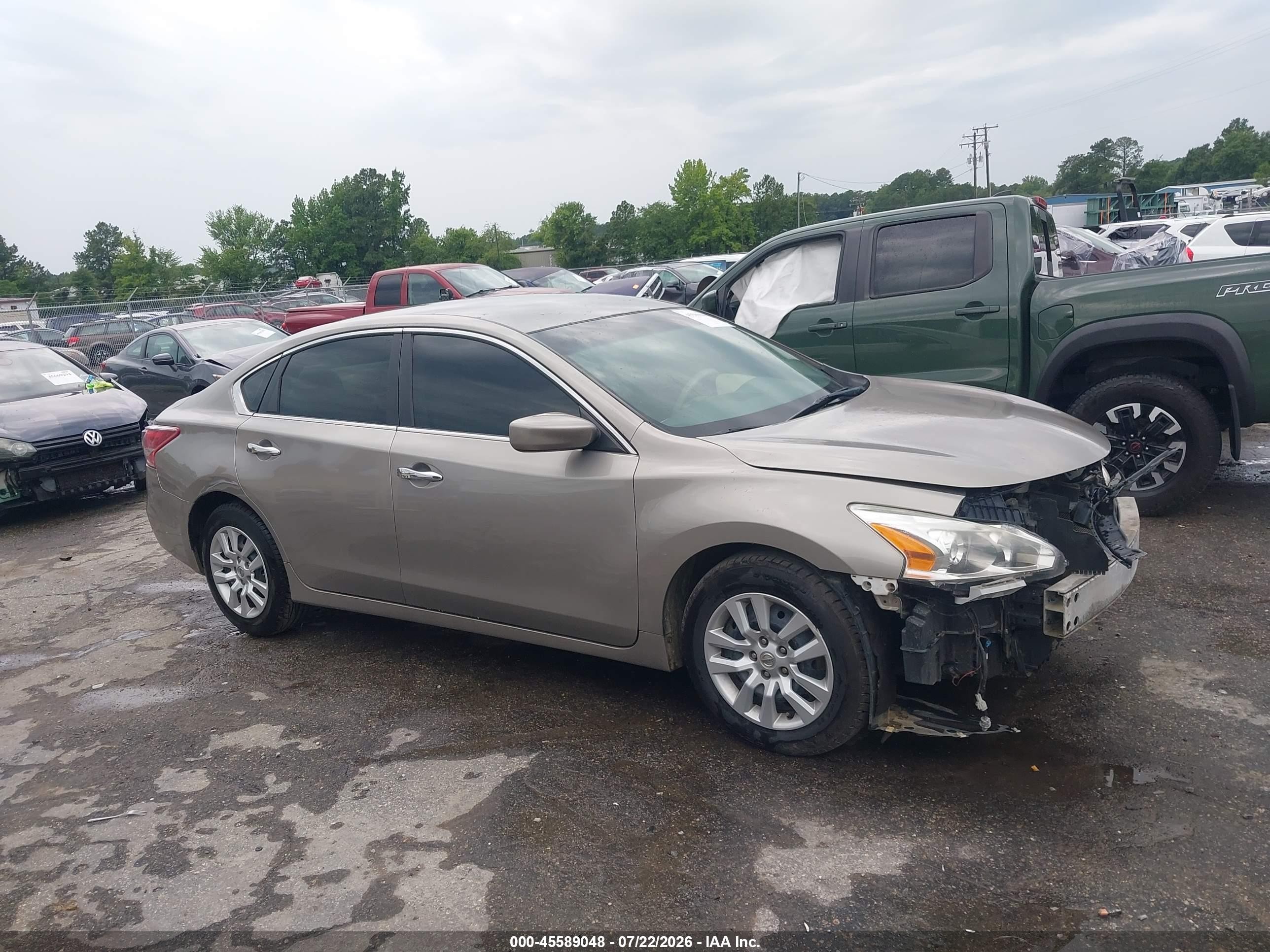 2013 Nissan Altima 2.5 S Gray vin: 1N4AL3AP3DN424070