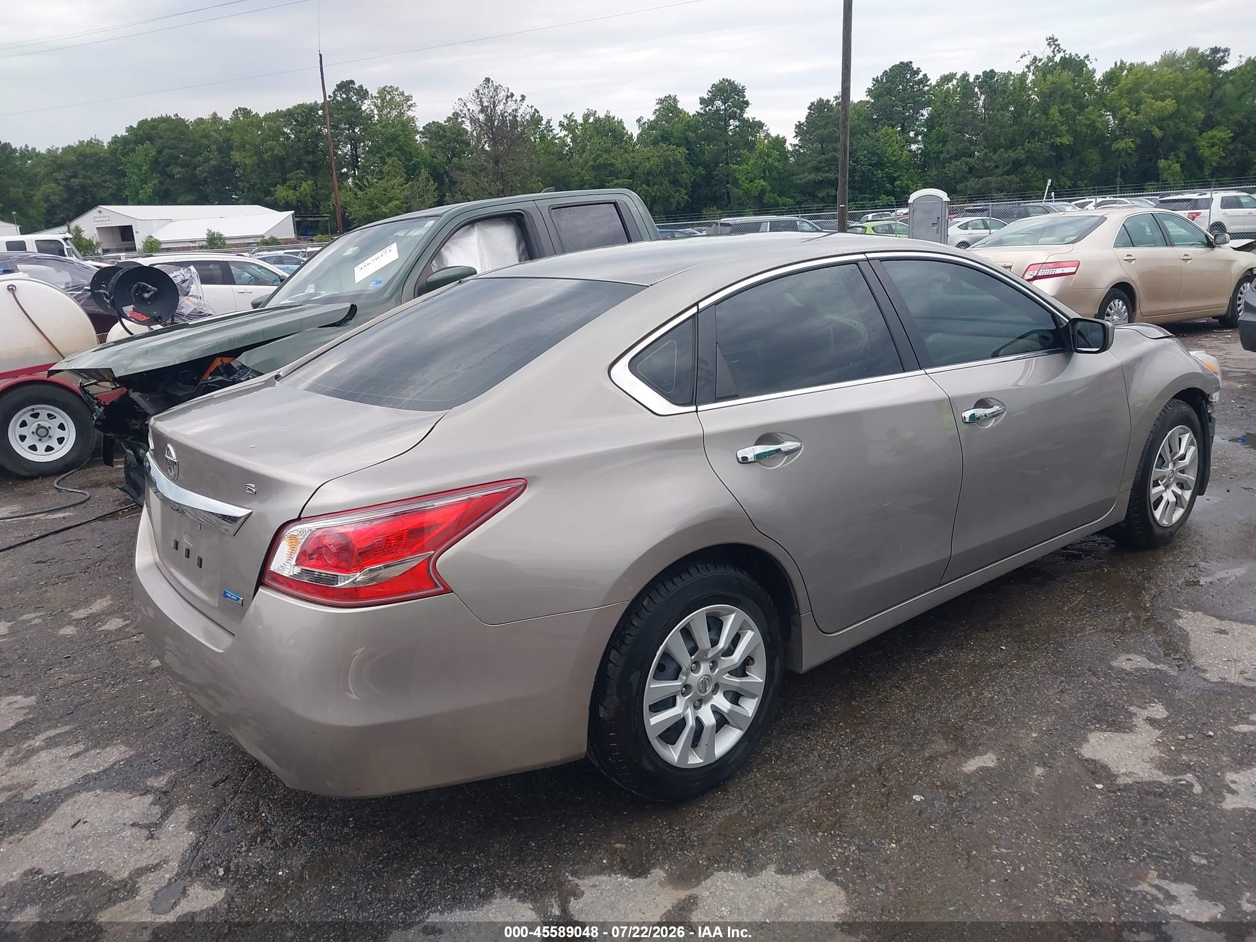2013 Nissan Altima 2.5 S Gray vin: 1N4AL3AP3DN424070