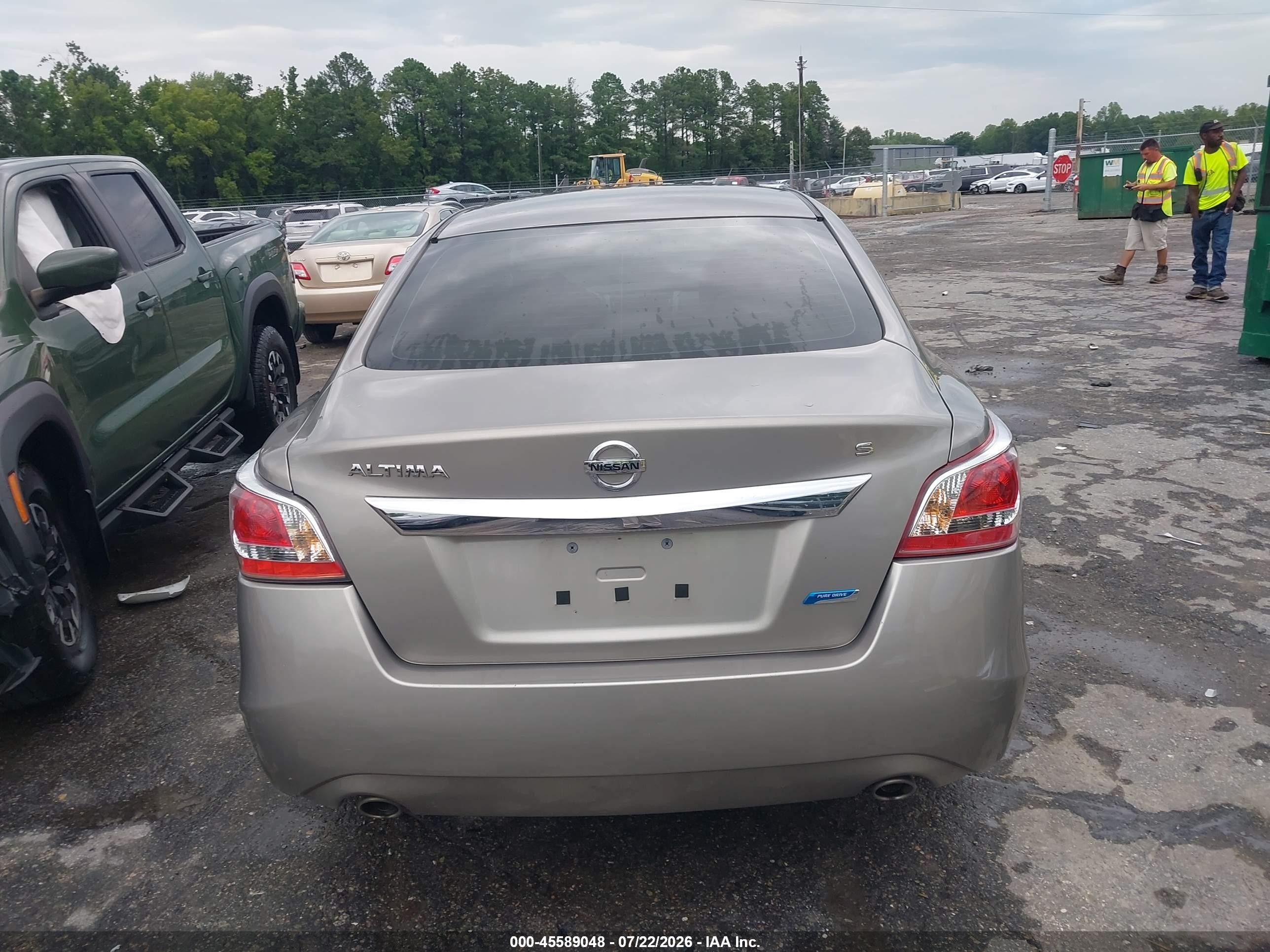 2013 Nissan Altima 2.5 S Gray vin: 1N4AL3AP3DN424070
