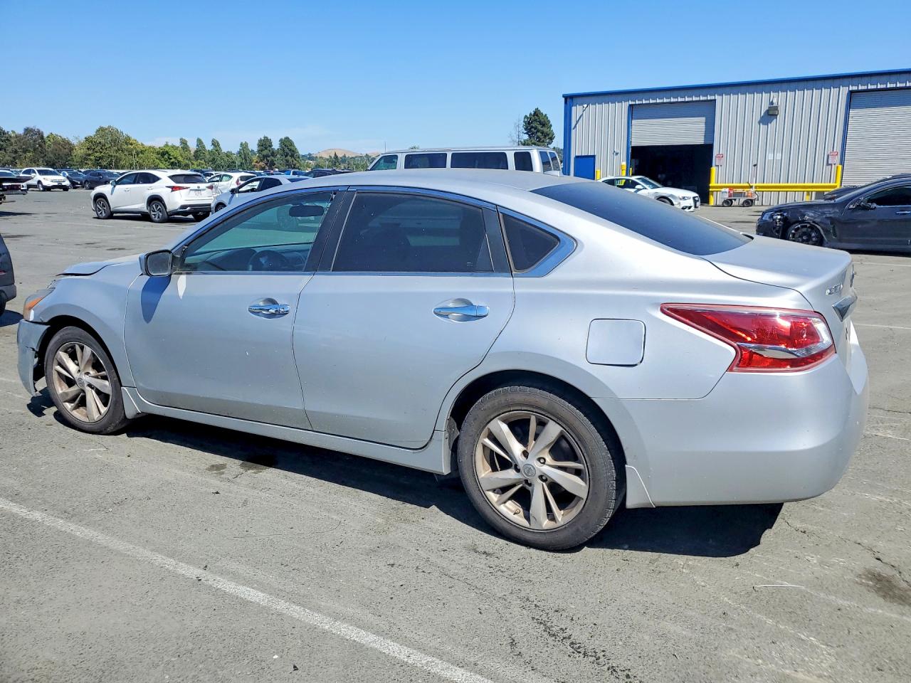 2013 Nissan Altima 2.5 Серебряный vin: 1N4AL3AP3DN428796