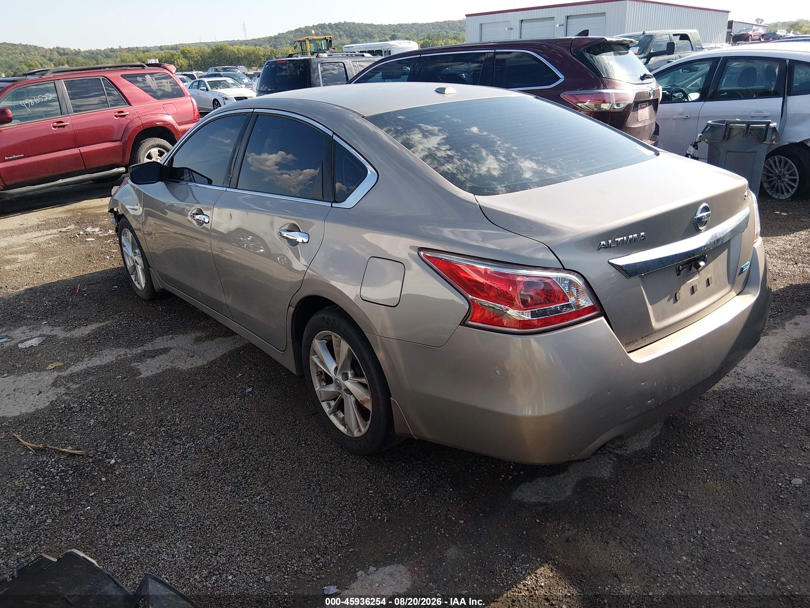 2013 Nissan Altima 2.5 Sv Gold vin: 1N4AL3AP3DN429804