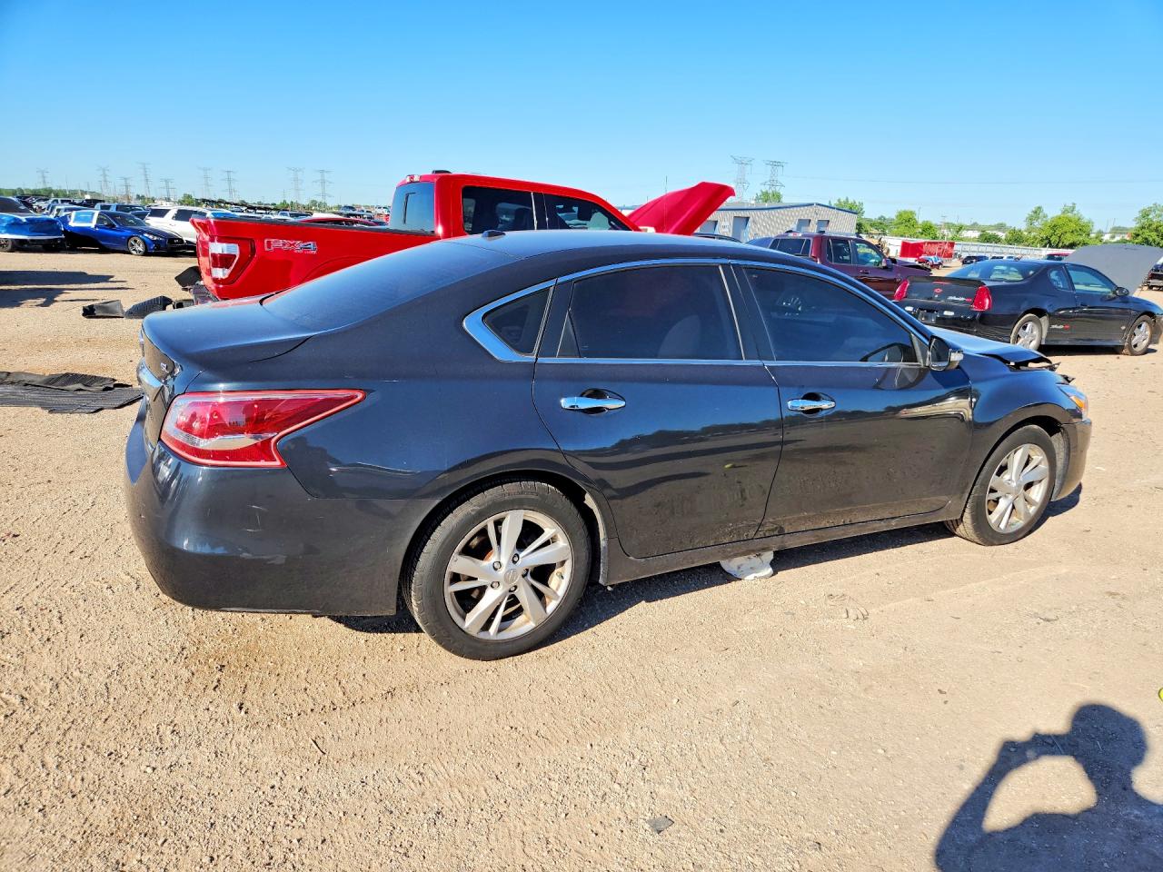 2013 Nissan Altima 2.5 Gray vin: 1N4AL3AP3DN432217