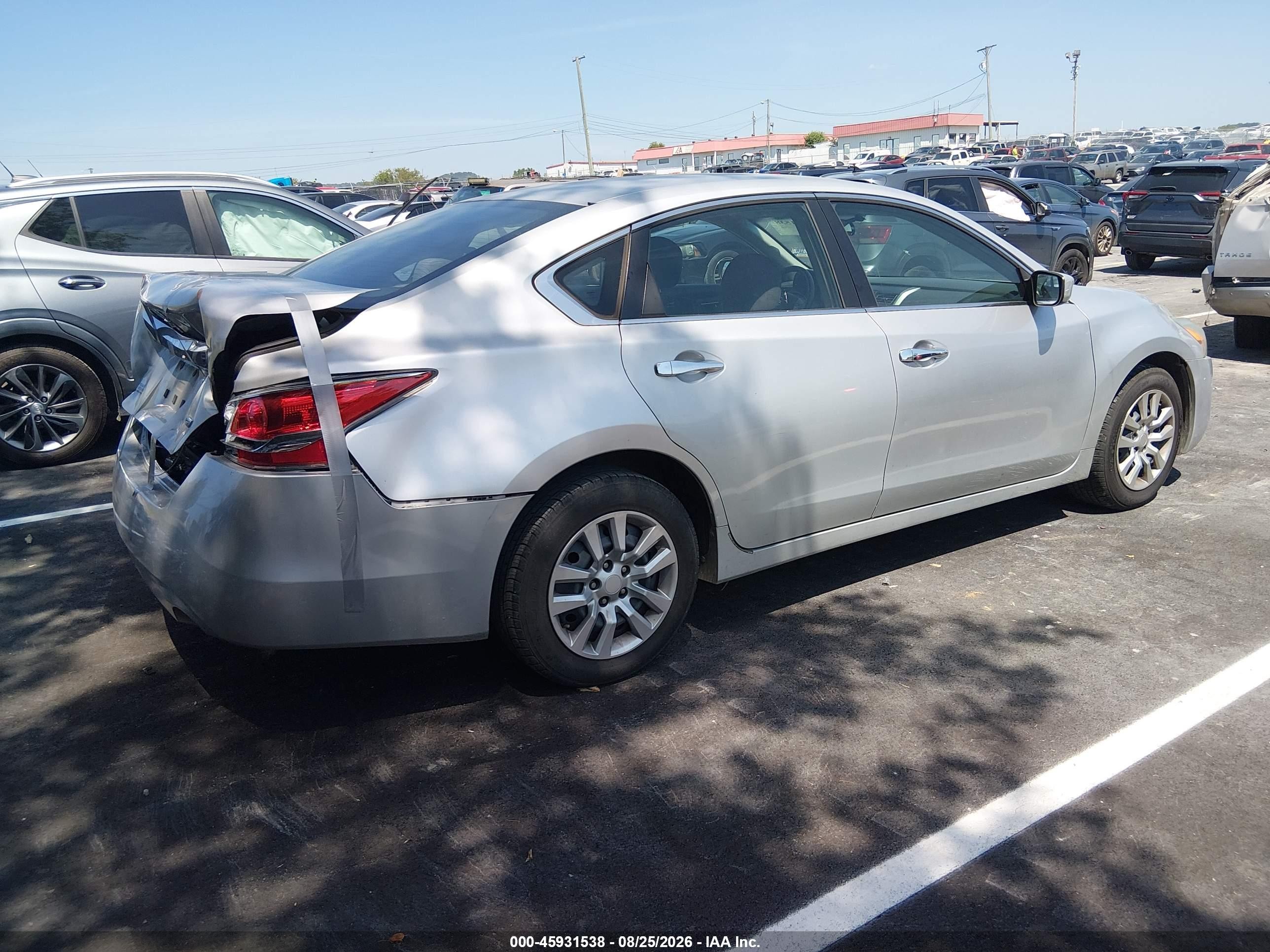 2013 Nissan Altima 2.5 S Gray vin: 1N4AL3AP3DN432881