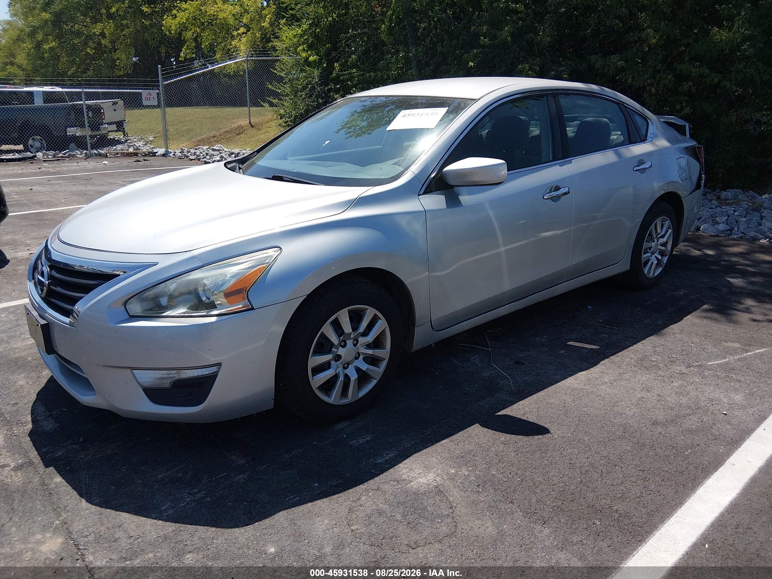 2013 Nissan Altima 2.5 S Gray vin: 1N4AL3AP3DN432881