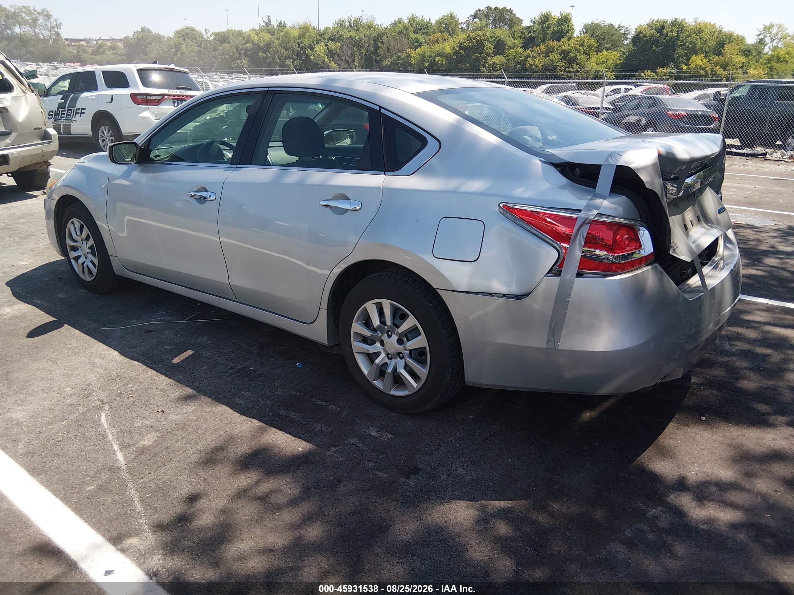 2013 Nissan Altima 2.5 S Gray vin: 1N4AL3AP3DN432881