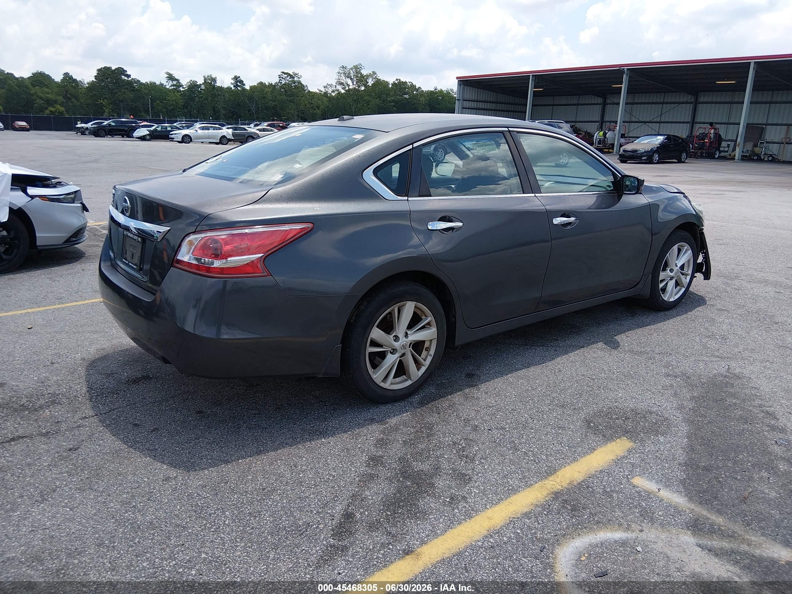 2013 Nissan Altima 2.5 Sv Gray vin: 1N4AL3AP3DN437143
