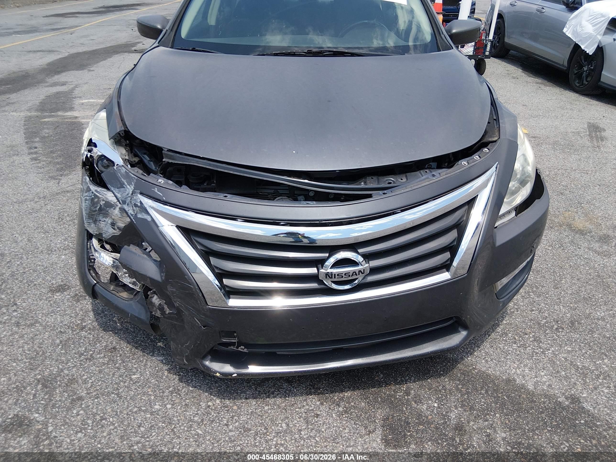 2013 Nissan Altima 2.5 Sv Gray vin: 1N4AL3AP3DN437143