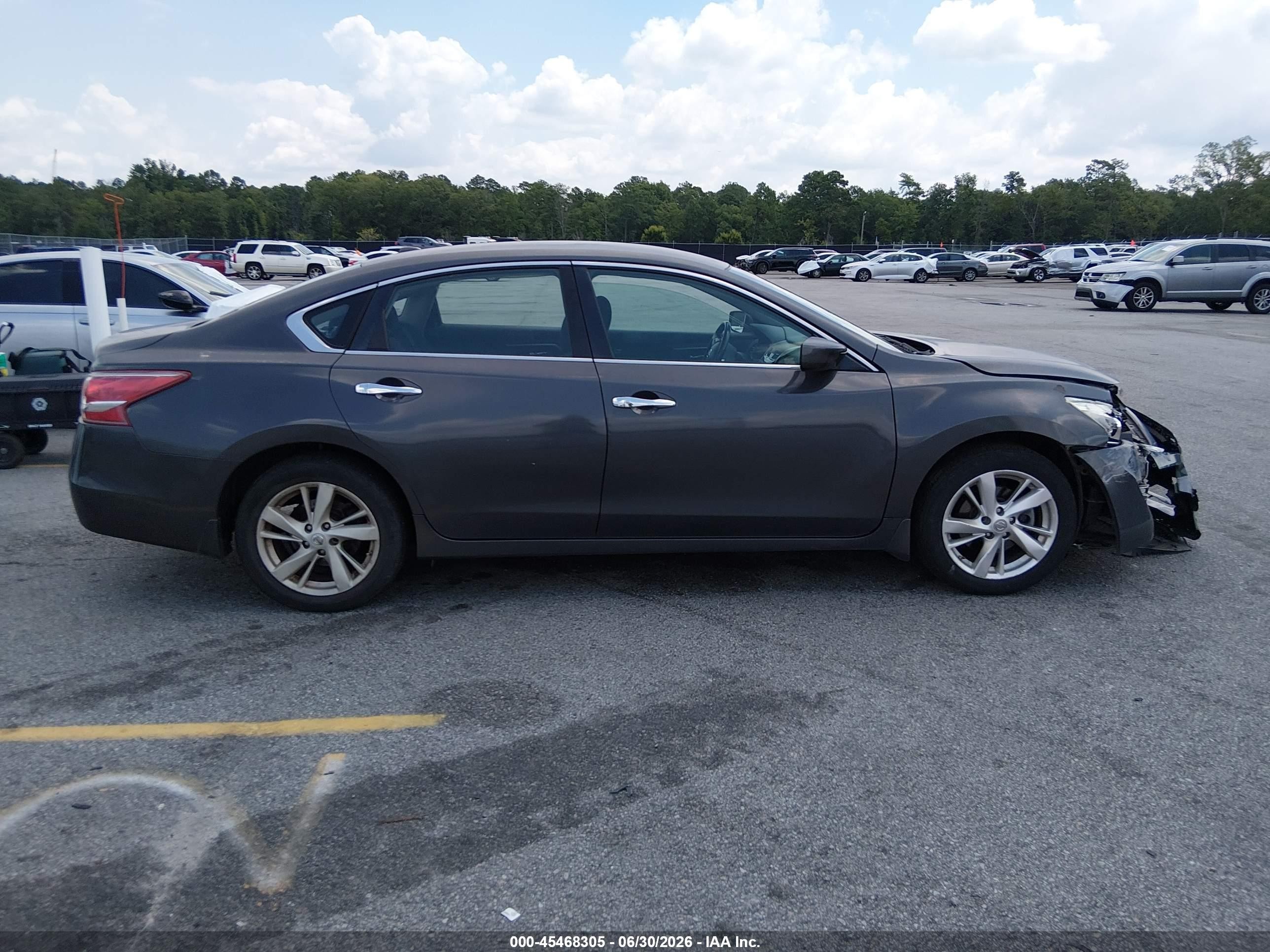 2013 Nissan Altima 2.5 Sv Gray vin: 1N4AL3AP3DN437143