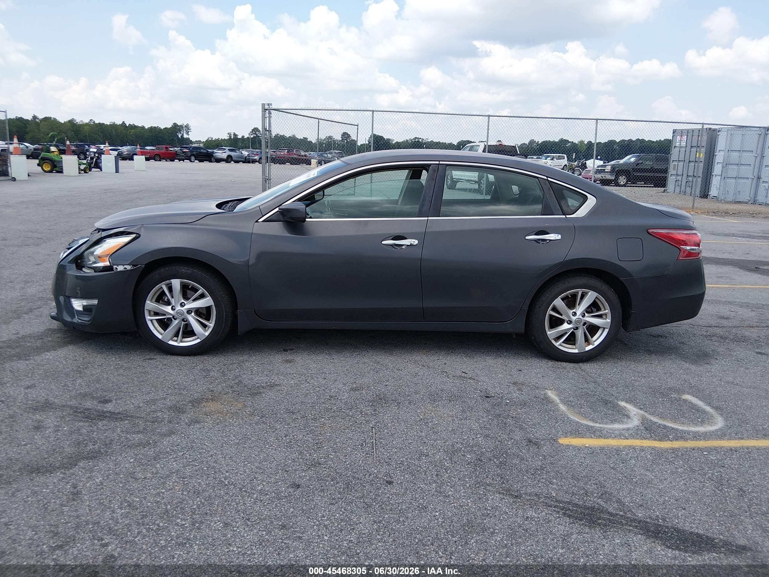 2013 Nissan Altima 2.5 Sv Gray vin: 1N4AL3AP3DN437143