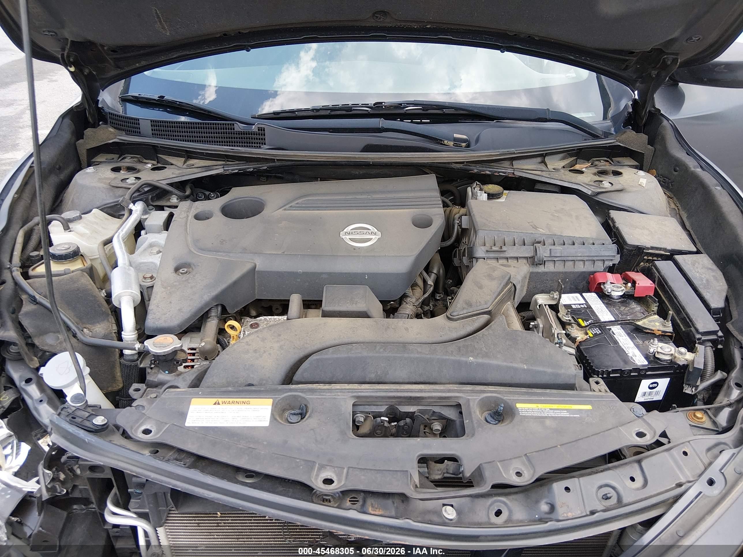 2013 Nissan Altima 2.5 Sv Gray vin: 1N4AL3AP3DN437143