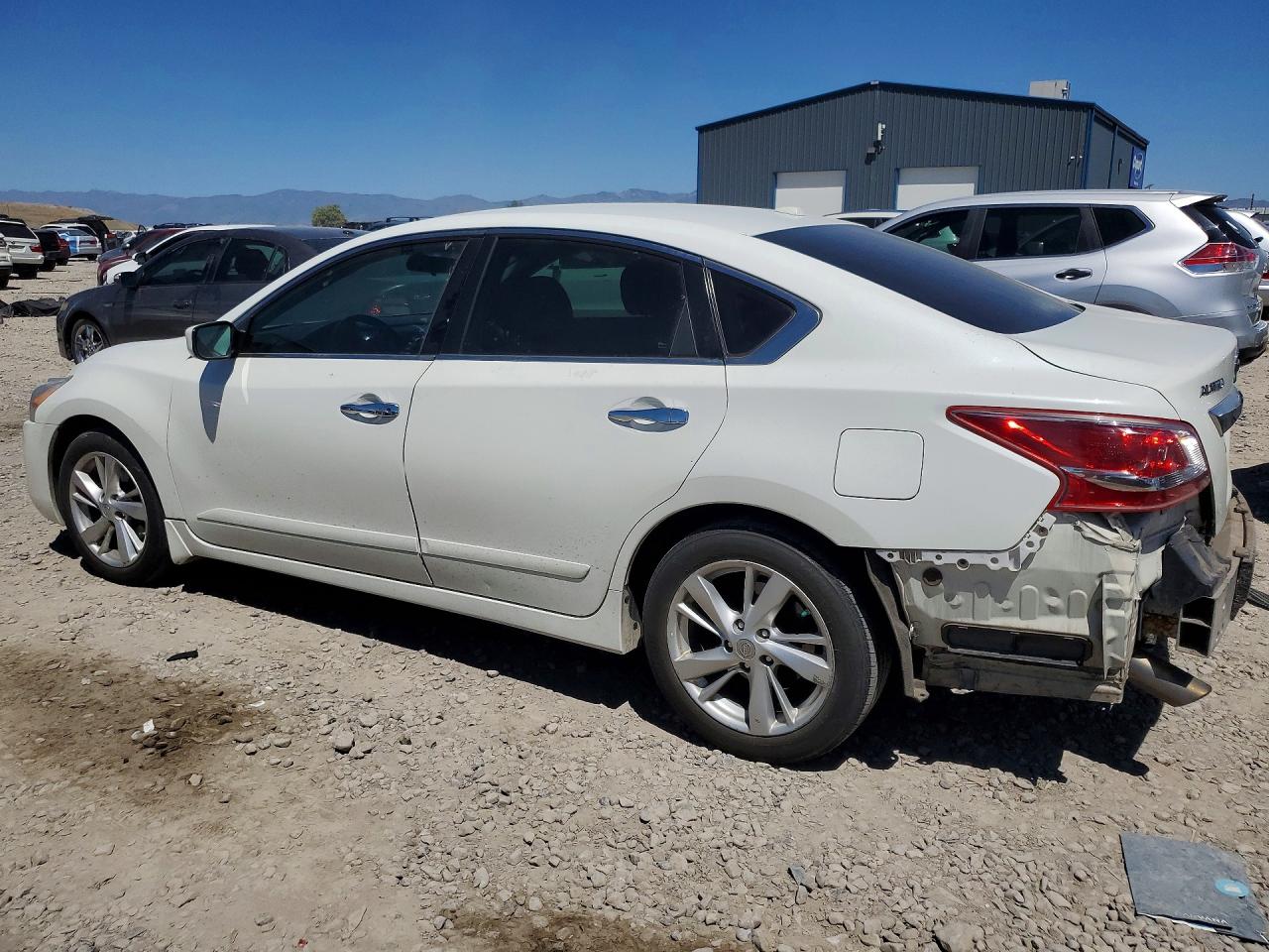 2013 Nissan Altima 2.5 White vin: 1N4AL3AP3DN437398