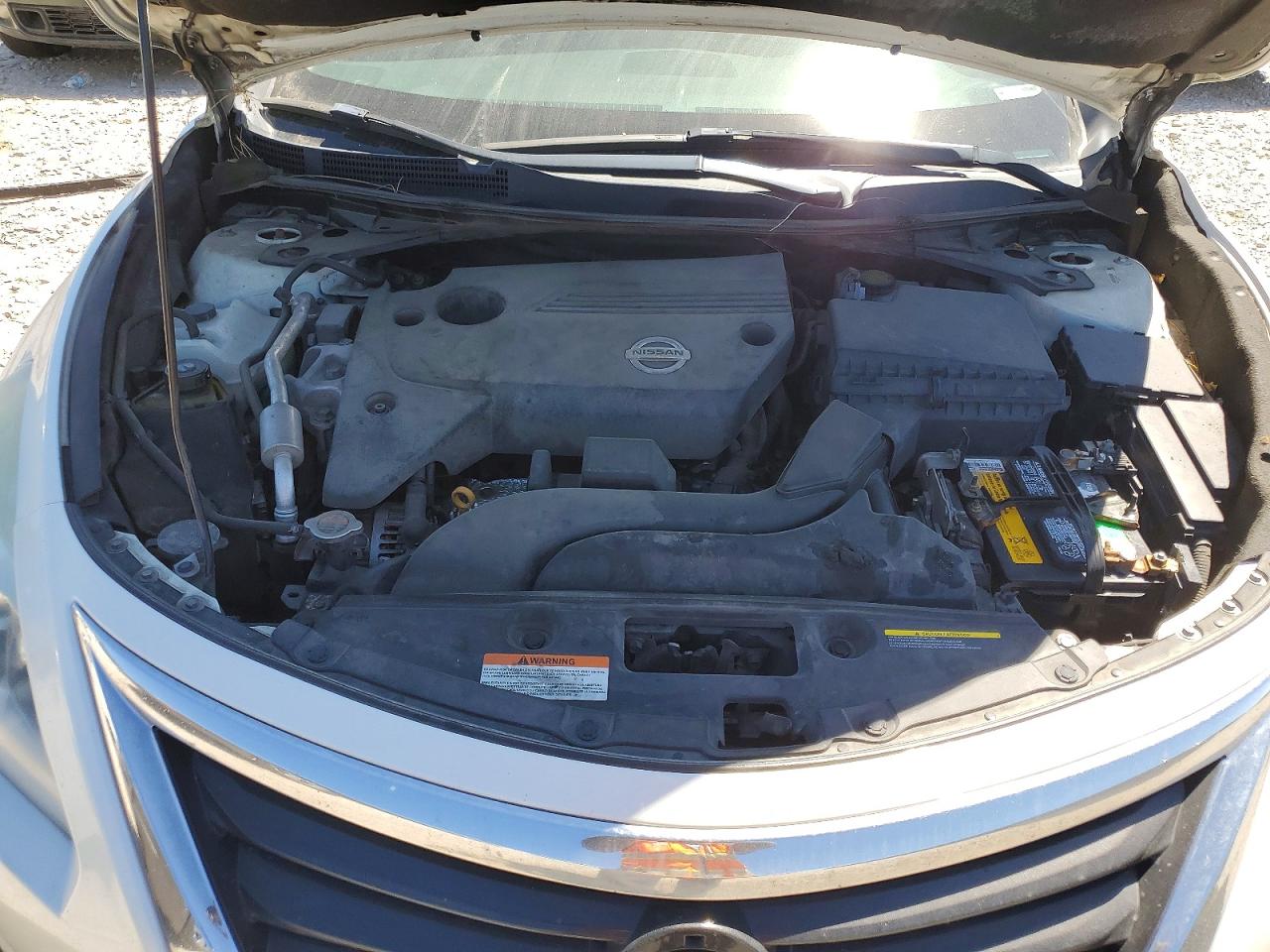 2013 Nissan Altima 2.5 White vin: 1N4AL3AP3DN437398