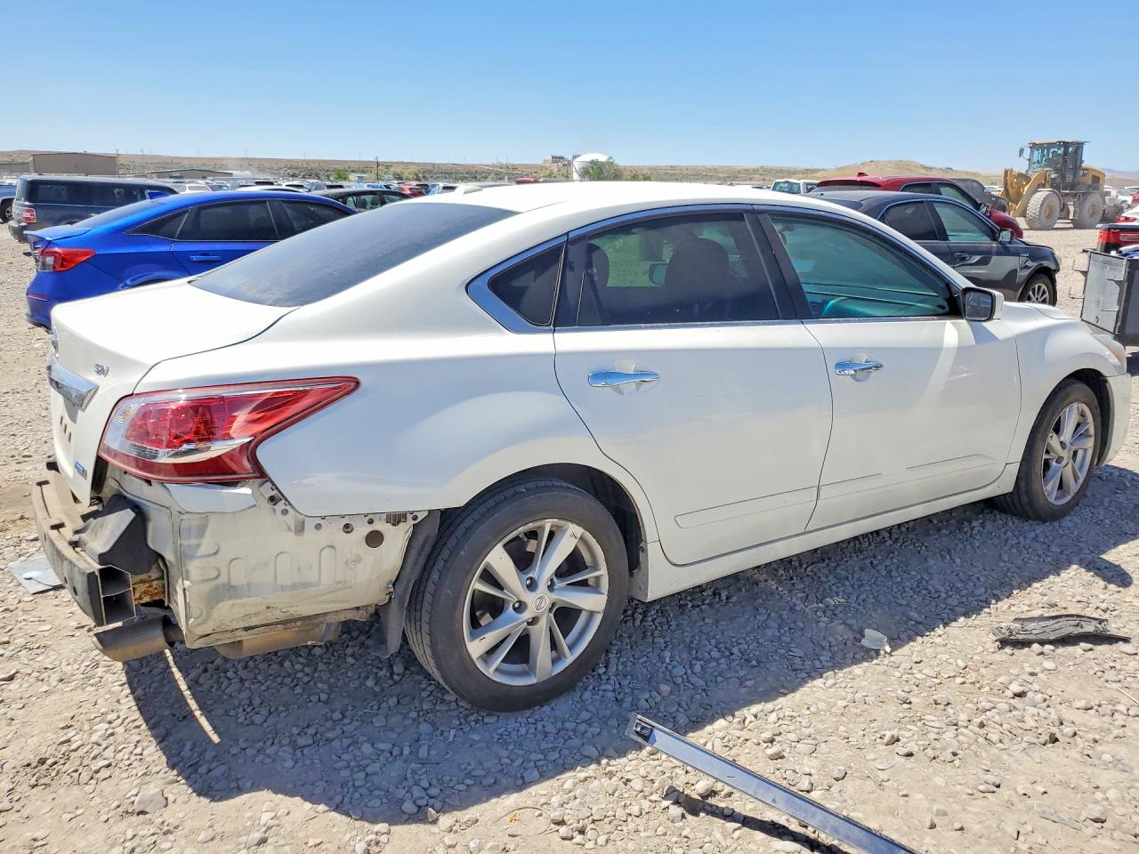 2013 Nissan Altima 2.5 White vin: 1N4AL3AP3DN437398