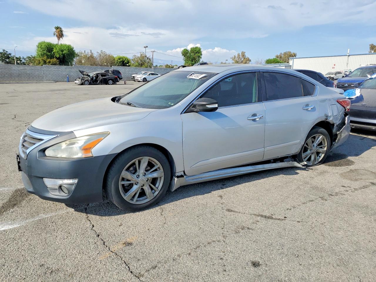2013 Nissan Altima 2.5 Серебряный vin: 1N4AL3AP3DN455156