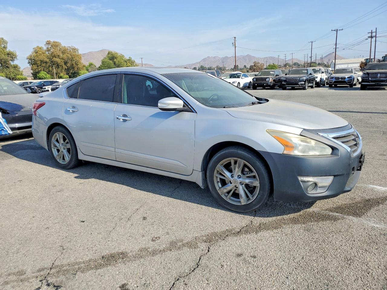 2013 Nissan Altima 2.5 Silver vin: 1N4AL3AP3DN455156