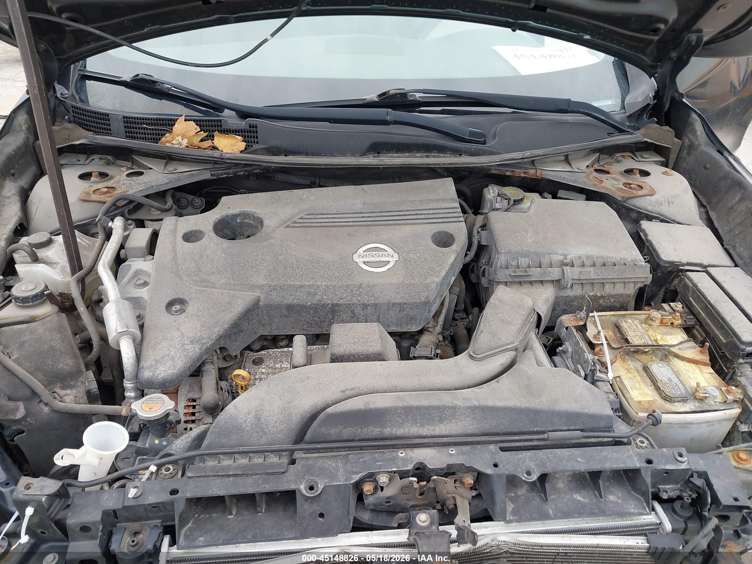 2013 Nissan Altima 2.5 S Blue vin: 1N4AL3AP3DN461409