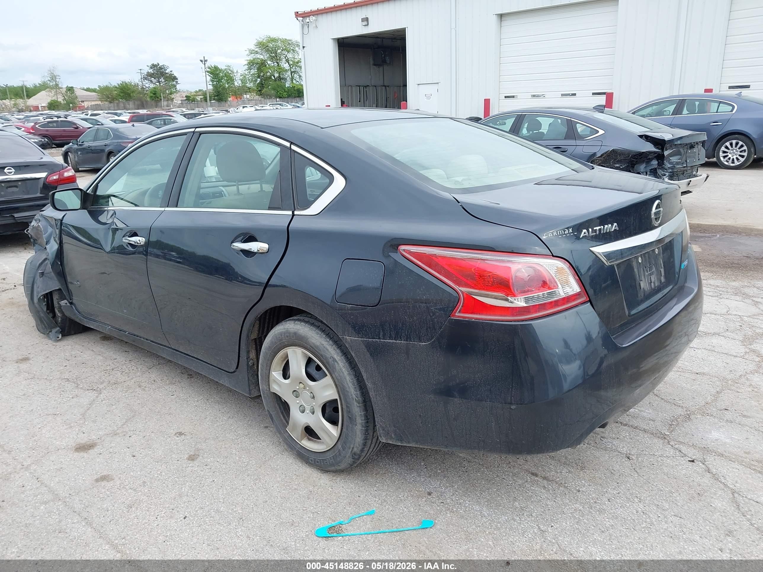 2013 Nissan Altima 2.5 S Blue vin: 1N4AL3AP3DN461409