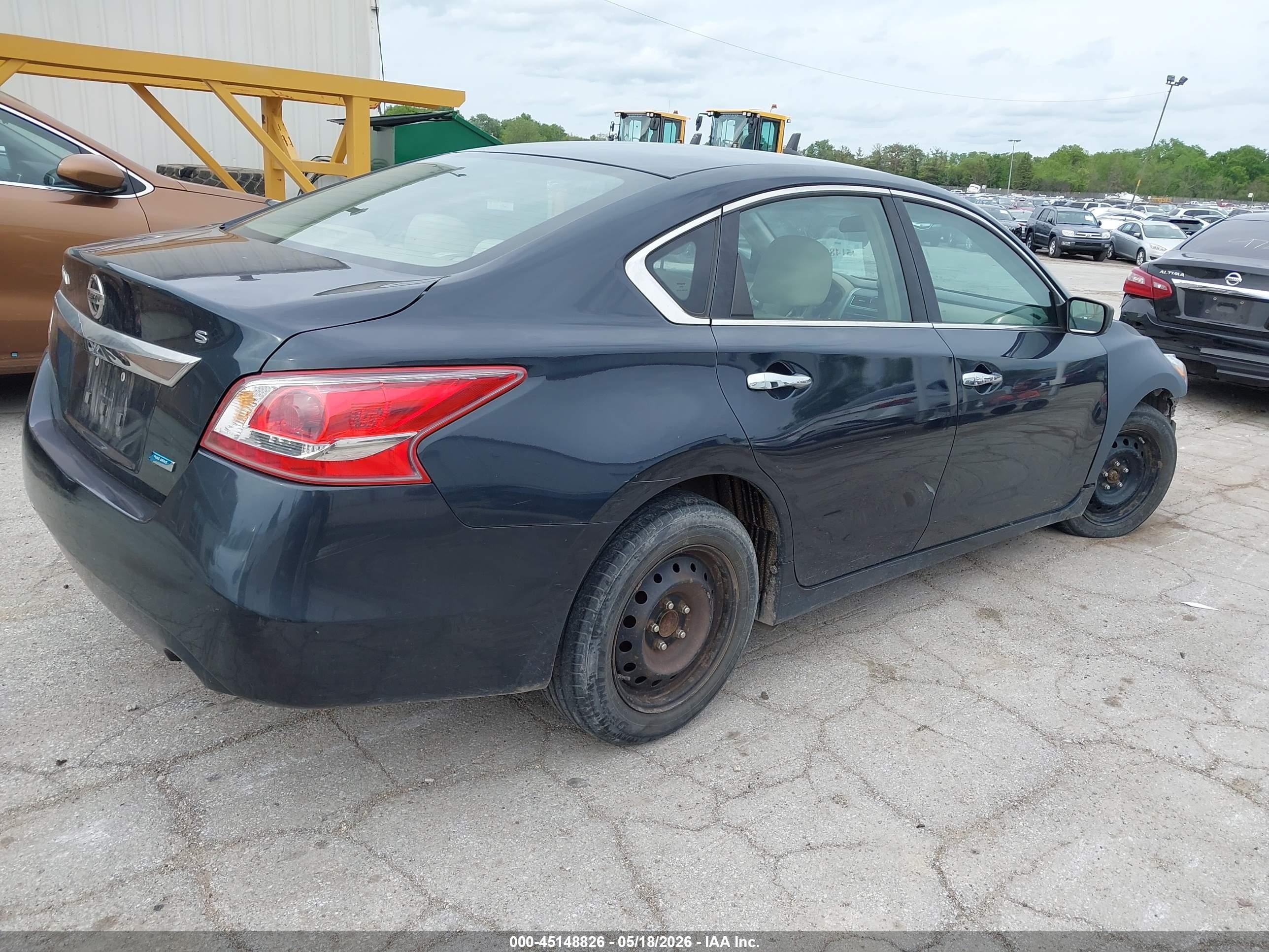 2013 Nissan Altima 2.5 S Blue vin: 1N4AL3AP3DN461409