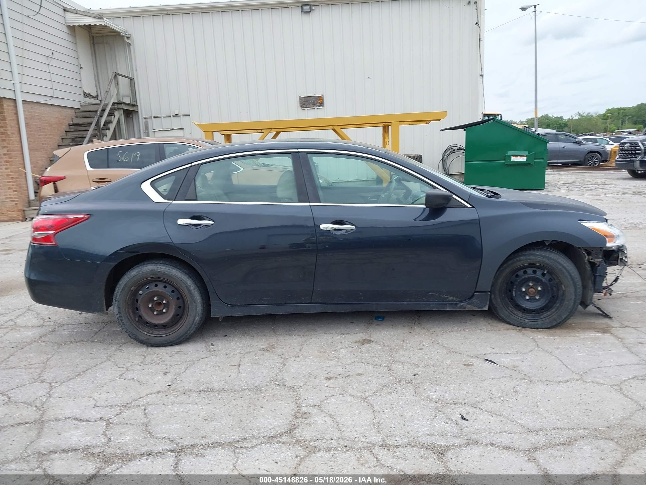 2013 Nissan Altima 2.5 S Blue vin: 1N4AL3AP3DN461409