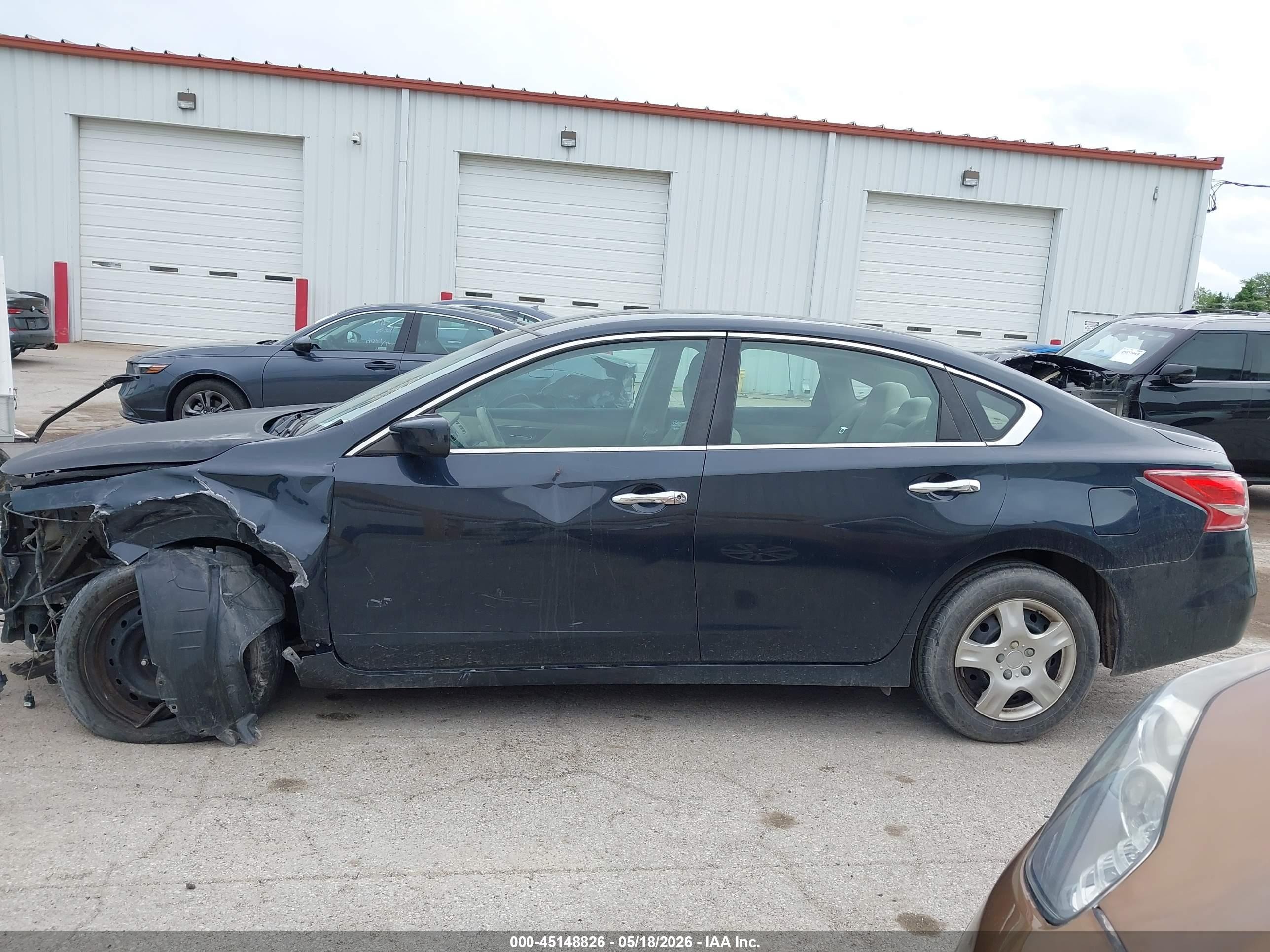 2013 Nissan Altima 2.5 S Blue vin: 1N4AL3AP3DN461409