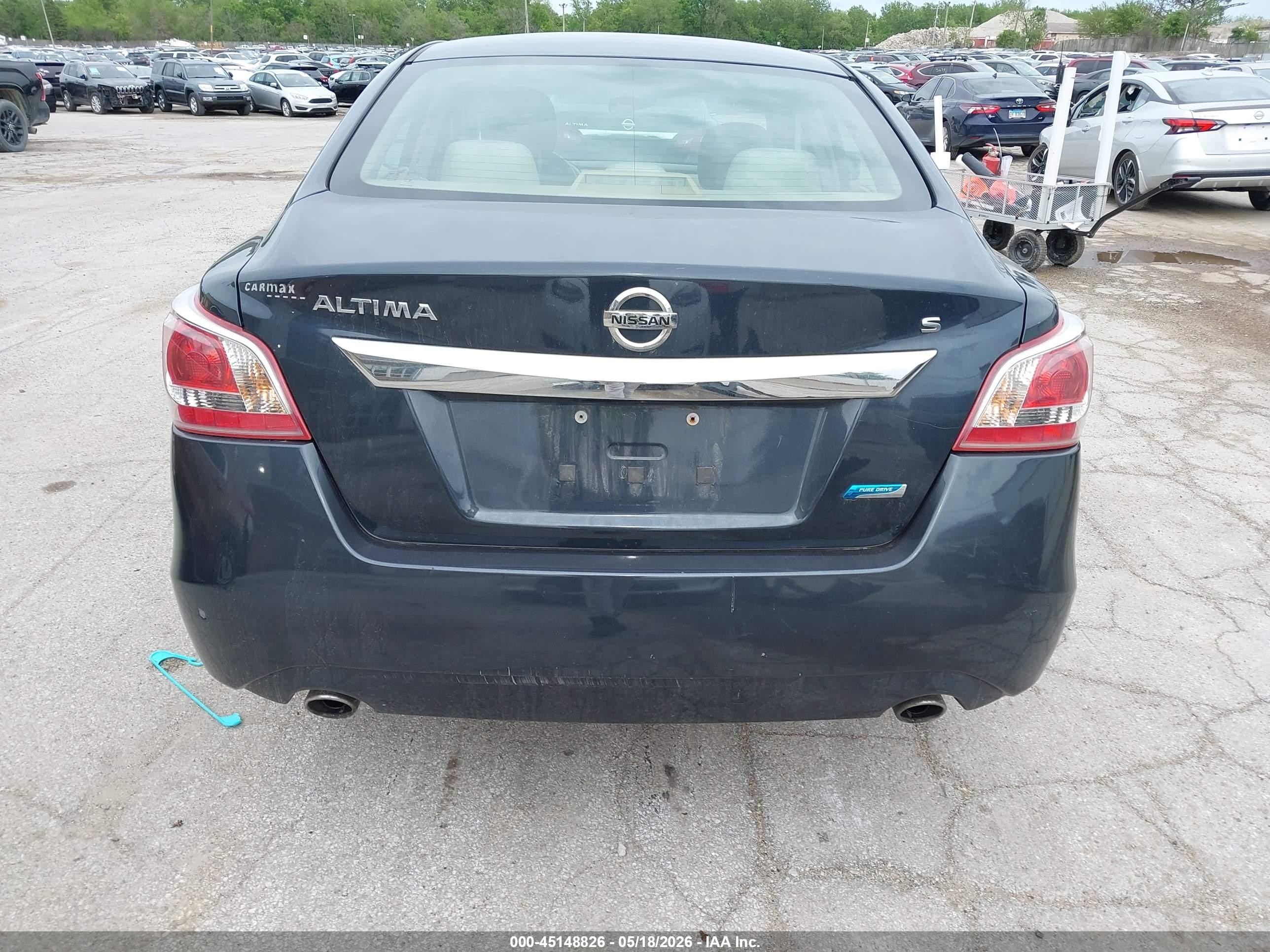 2013 Nissan Altima 2.5 S Blue vin: 1N4AL3AP3DN461409