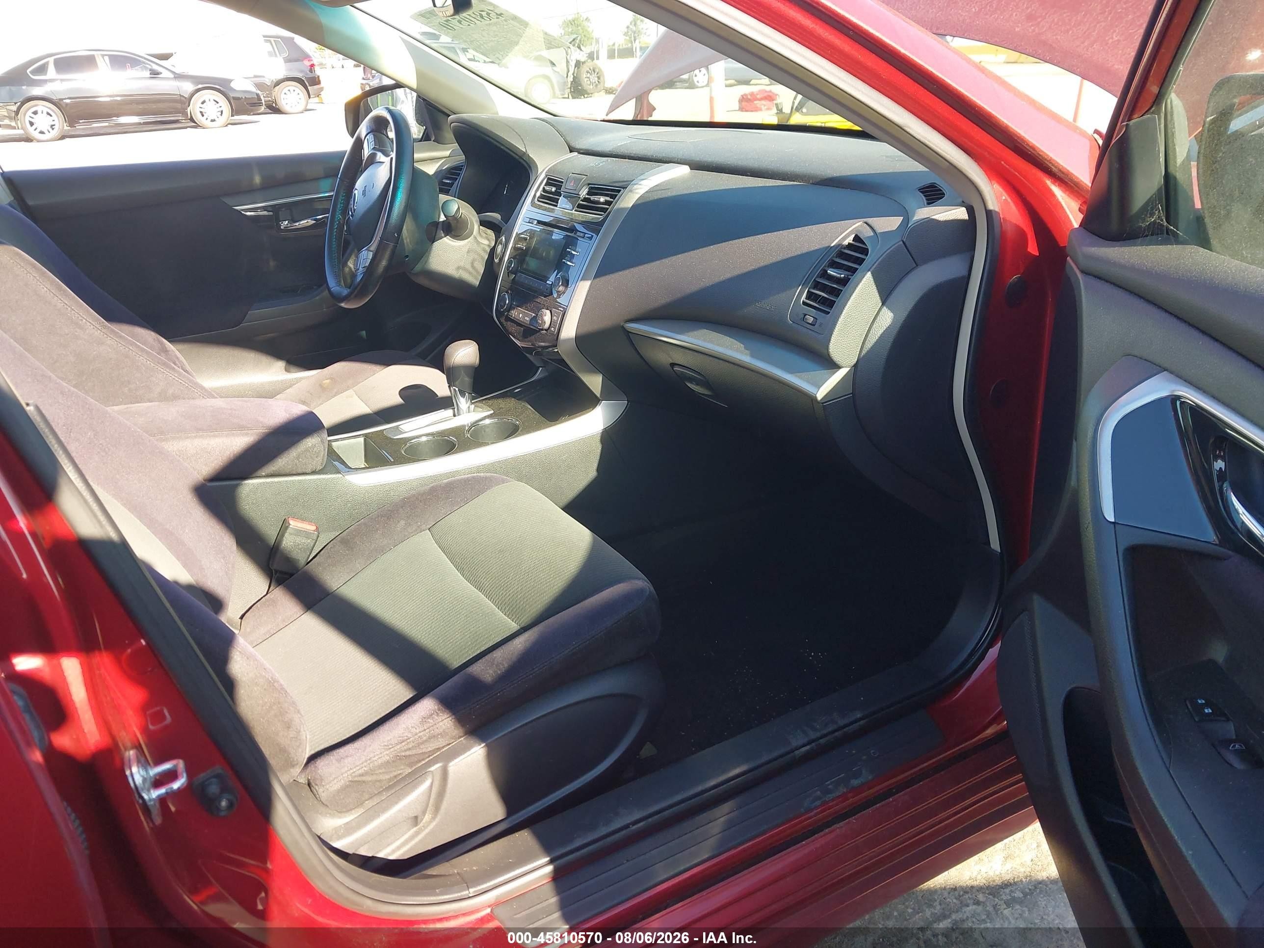 2013 Nissan Altima 2.5 Sv Red vin: 1N4AL3AP3DN467078