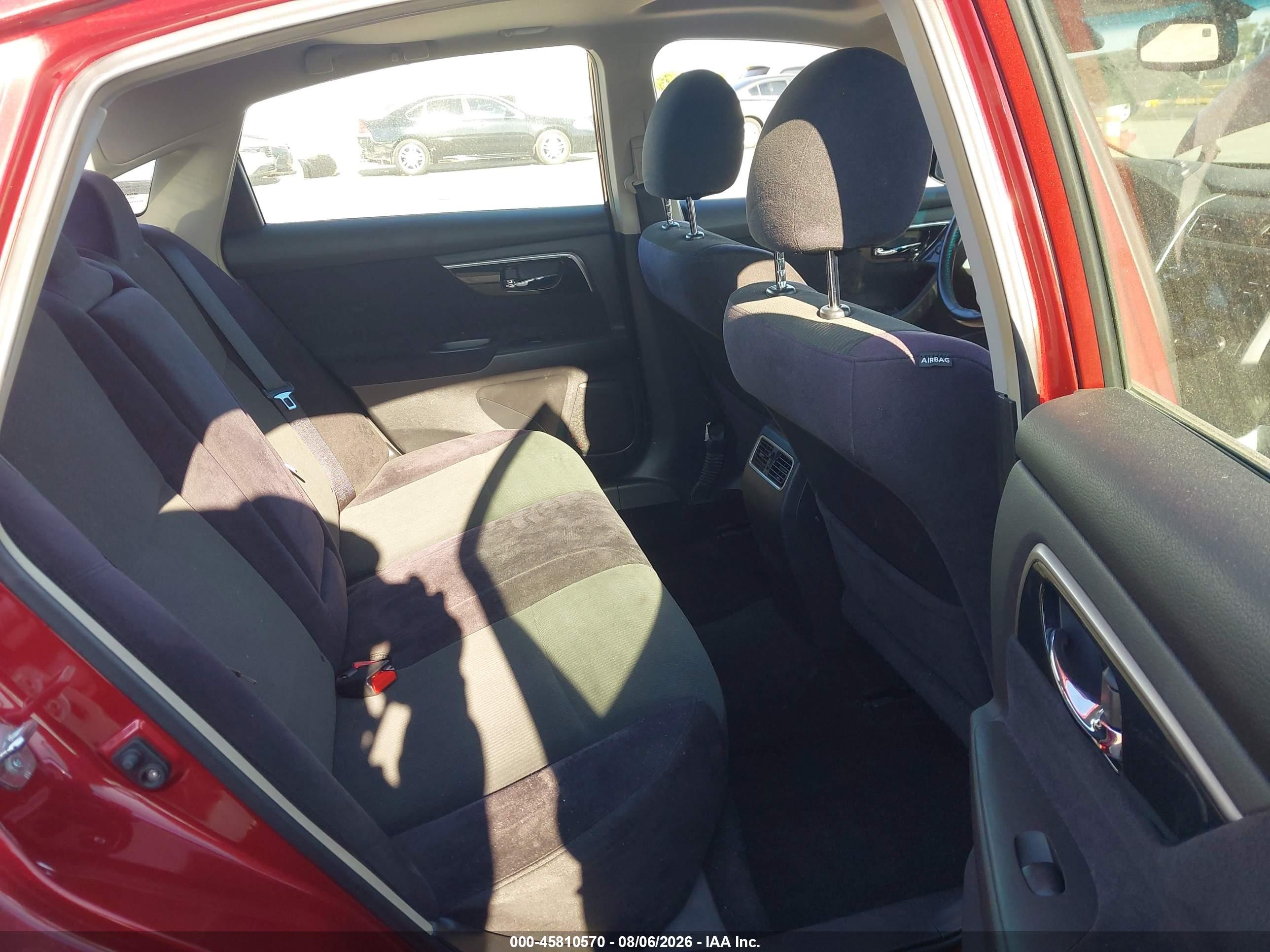 2013 Nissan Altima 2.5 Sv Red vin: 1N4AL3AP3DN467078
