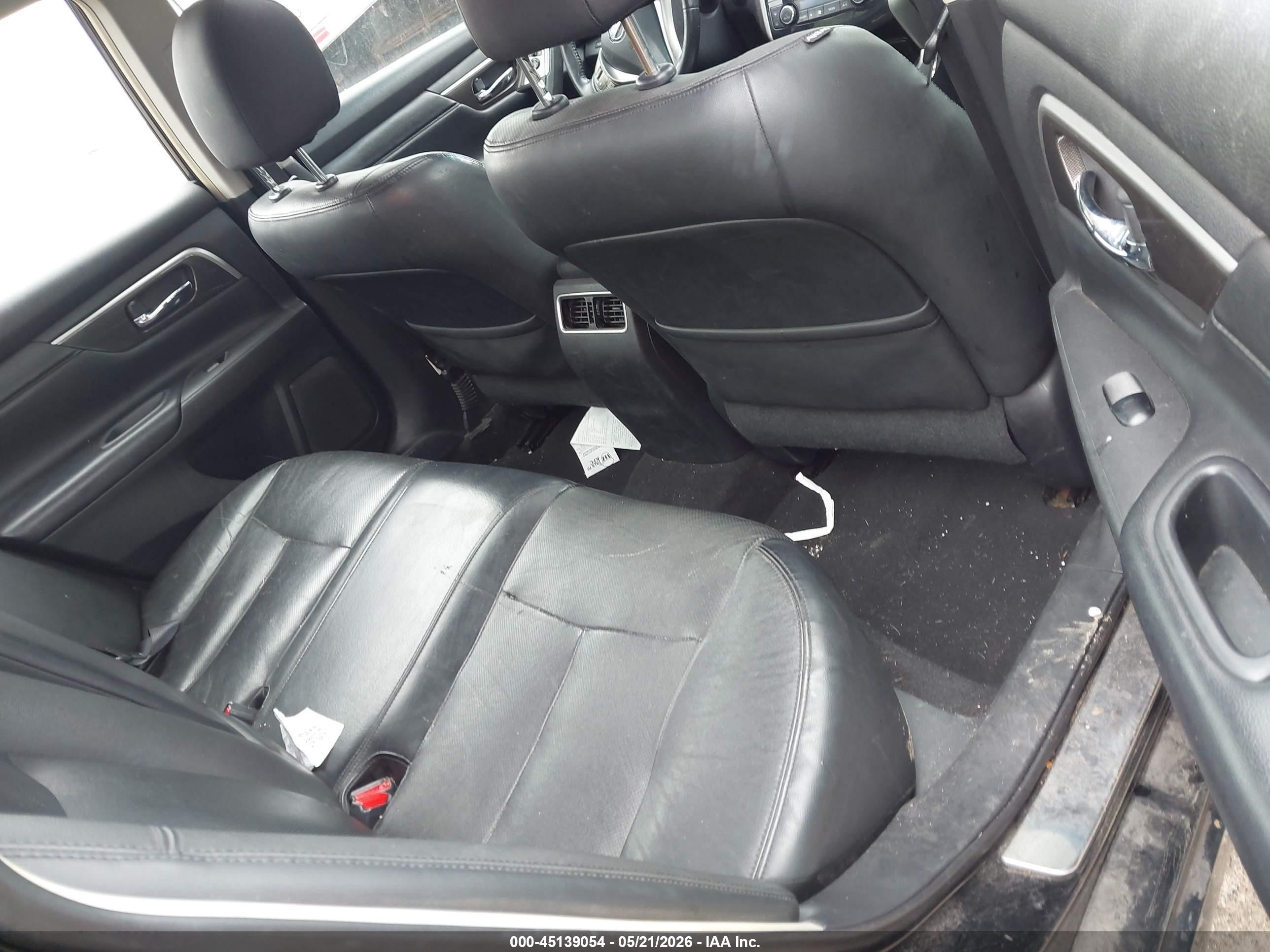 2013 Nissan Altima 2.5 Sl Black vin: 1N4AL3AP3DN478503