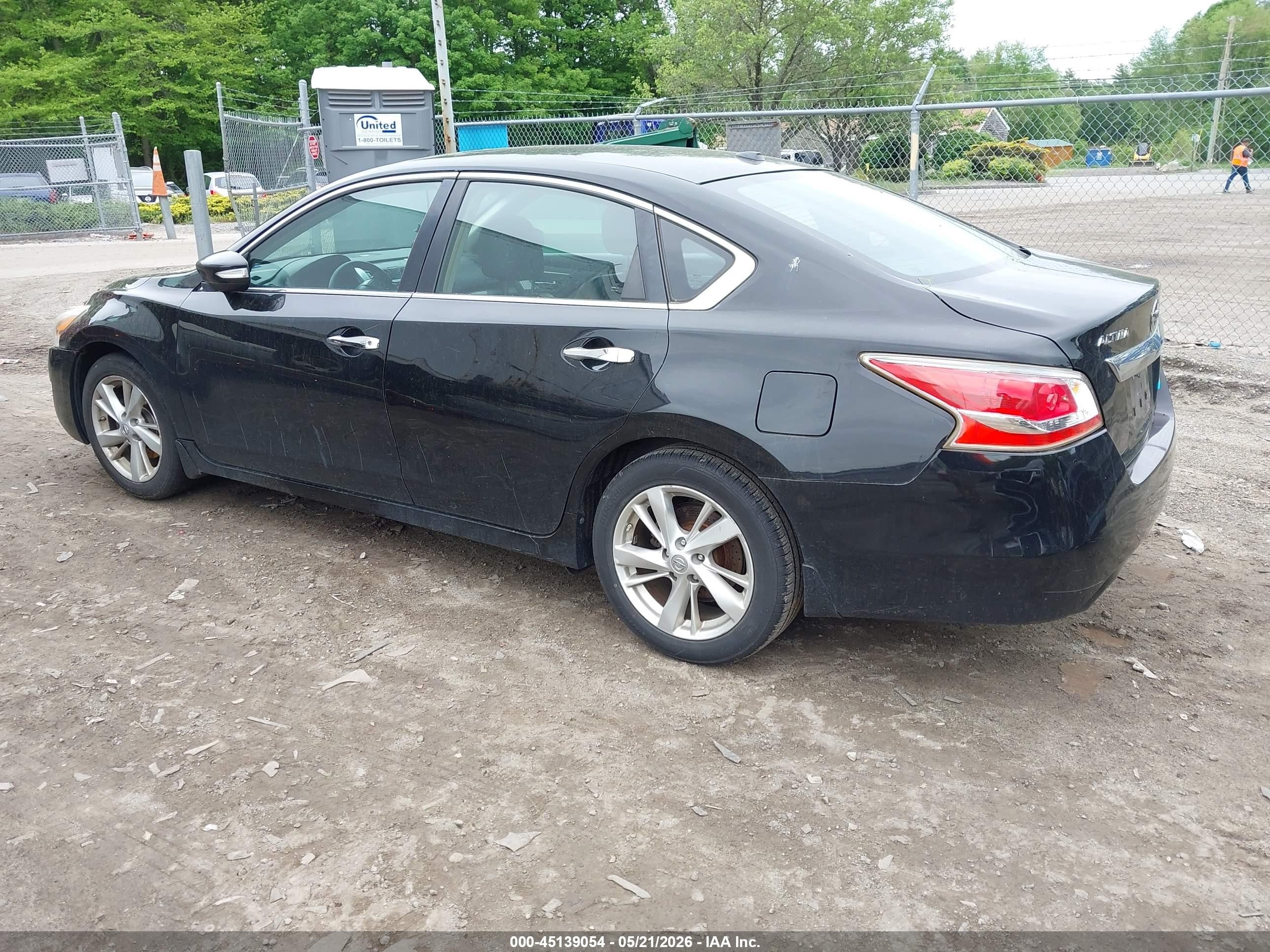 2013 Nissan Altima 2.5 Sl Black vin: 1N4AL3AP3DN478503
