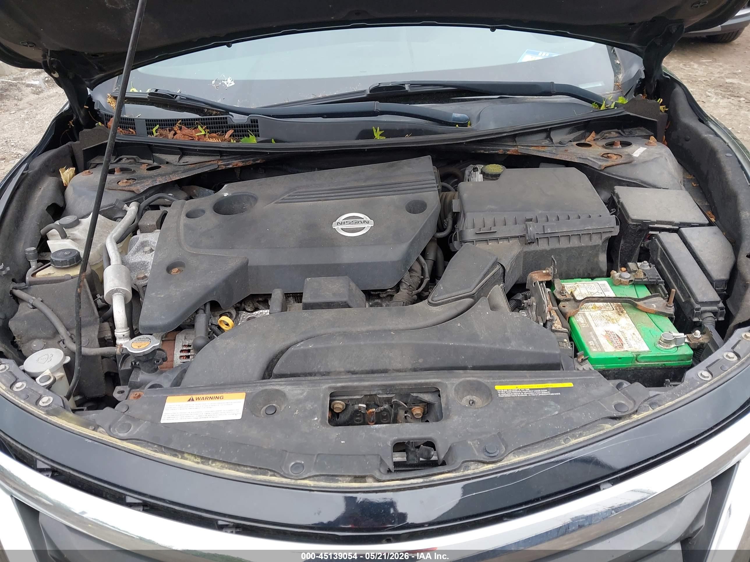 2013 Nissan Altima 2.5 Sl Black vin: 1N4AL3AP3DN478503