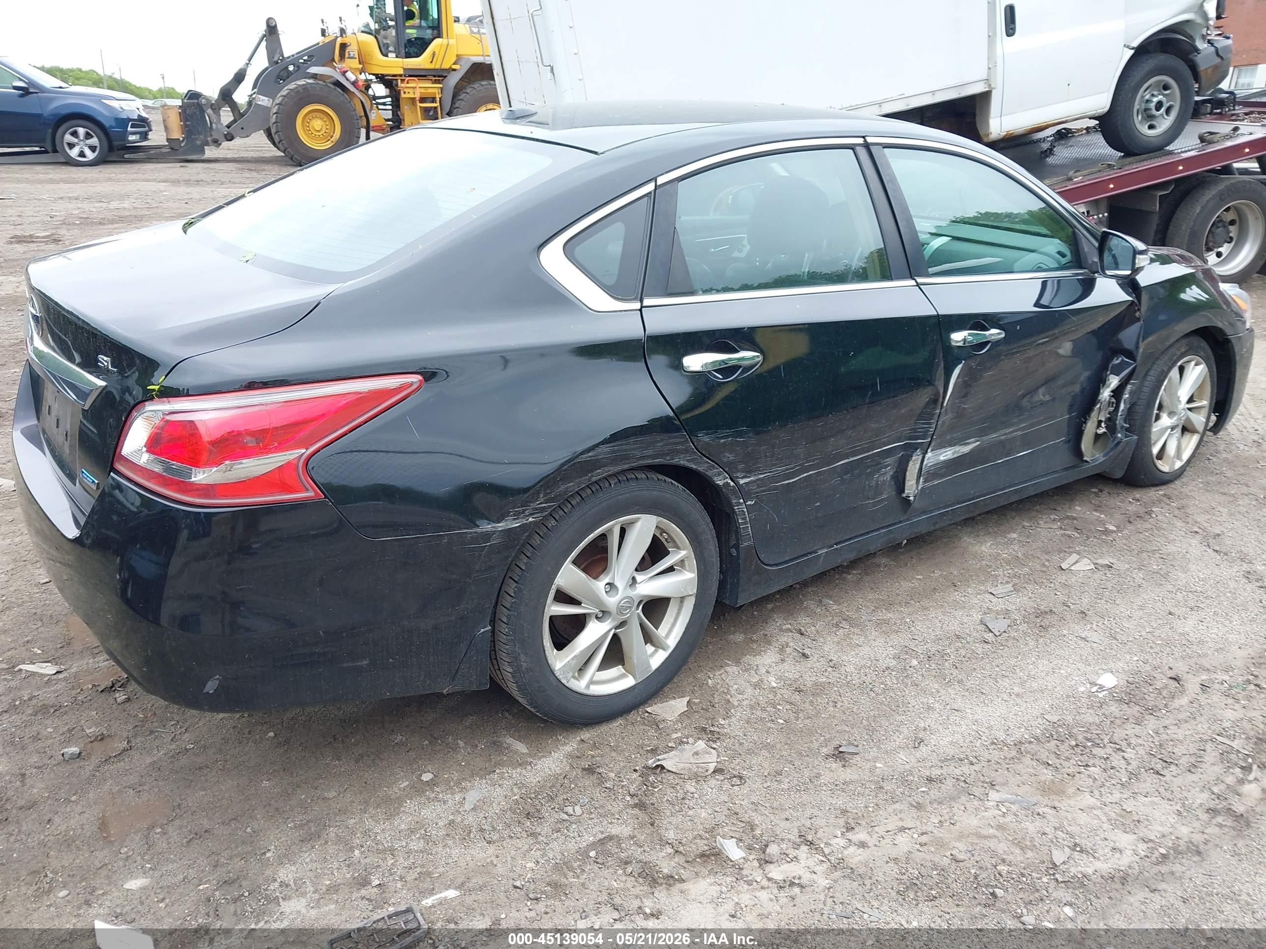 2013 Nissan Altima 2.5 Sl Black vin: 1N4AL3AP3DN478503