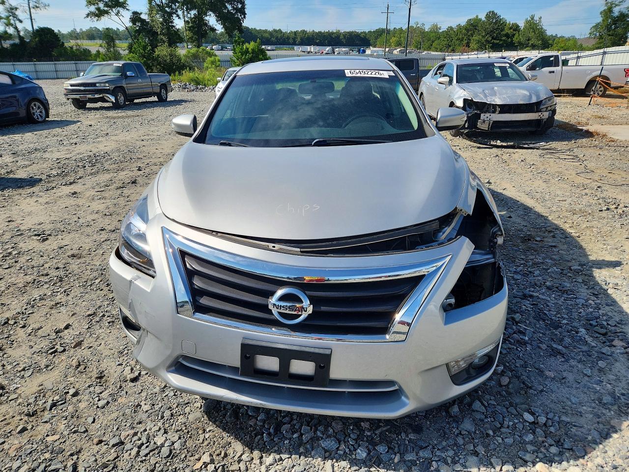 2013 Nissan Altima 2.5 Silver vin: 1N4AL3AP3DN480669