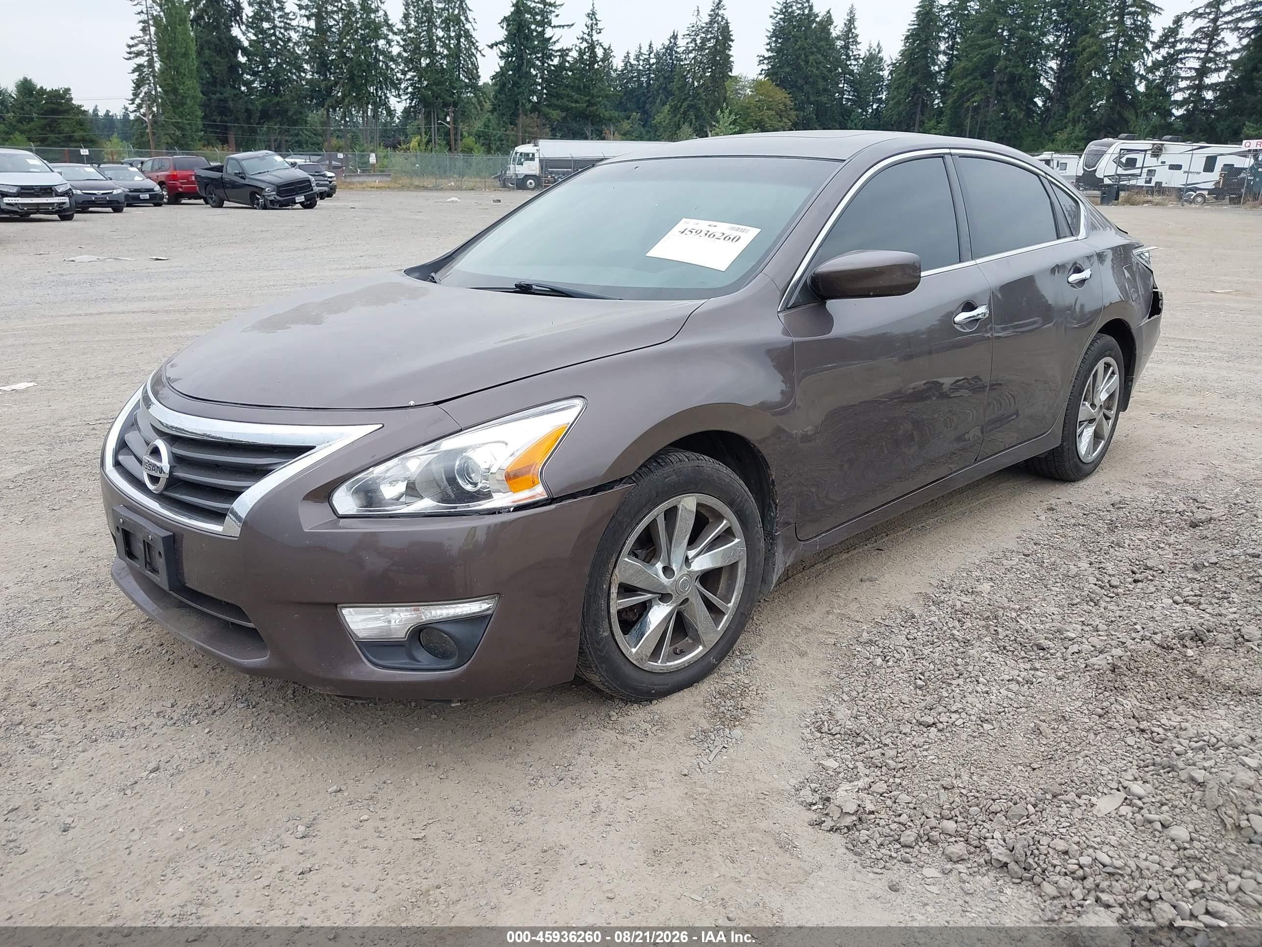 2013 Nissan Altima 2.5/2.5 S/2.5 Sl/2.5 Sv Brown vin: 1N4AL3AP3DN495981