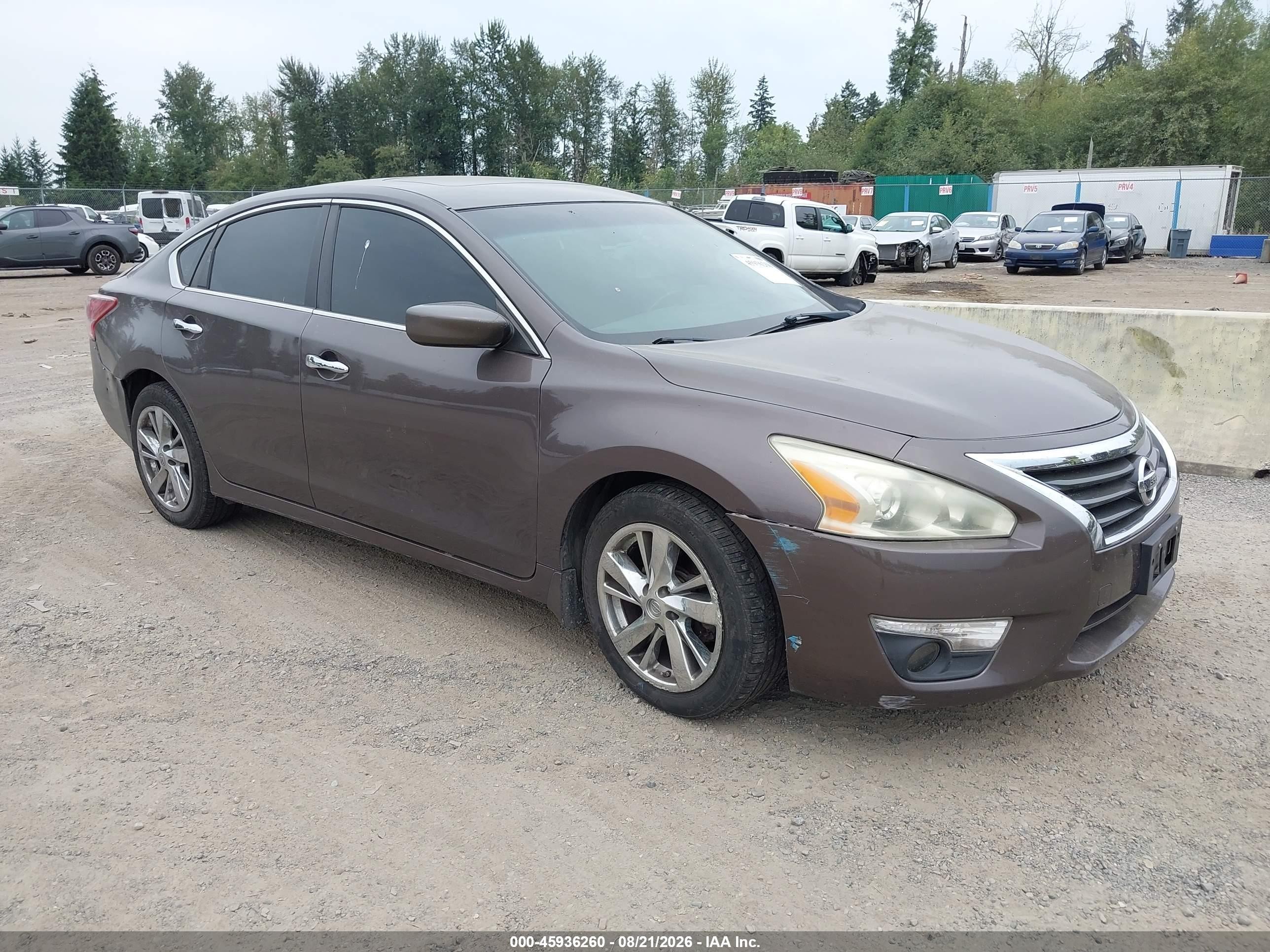 2013 Nissan Altima 2.5/2.5 S/2.5 Sl/2.5 Sv Brown vin: 1N4AL3AP3DN495981