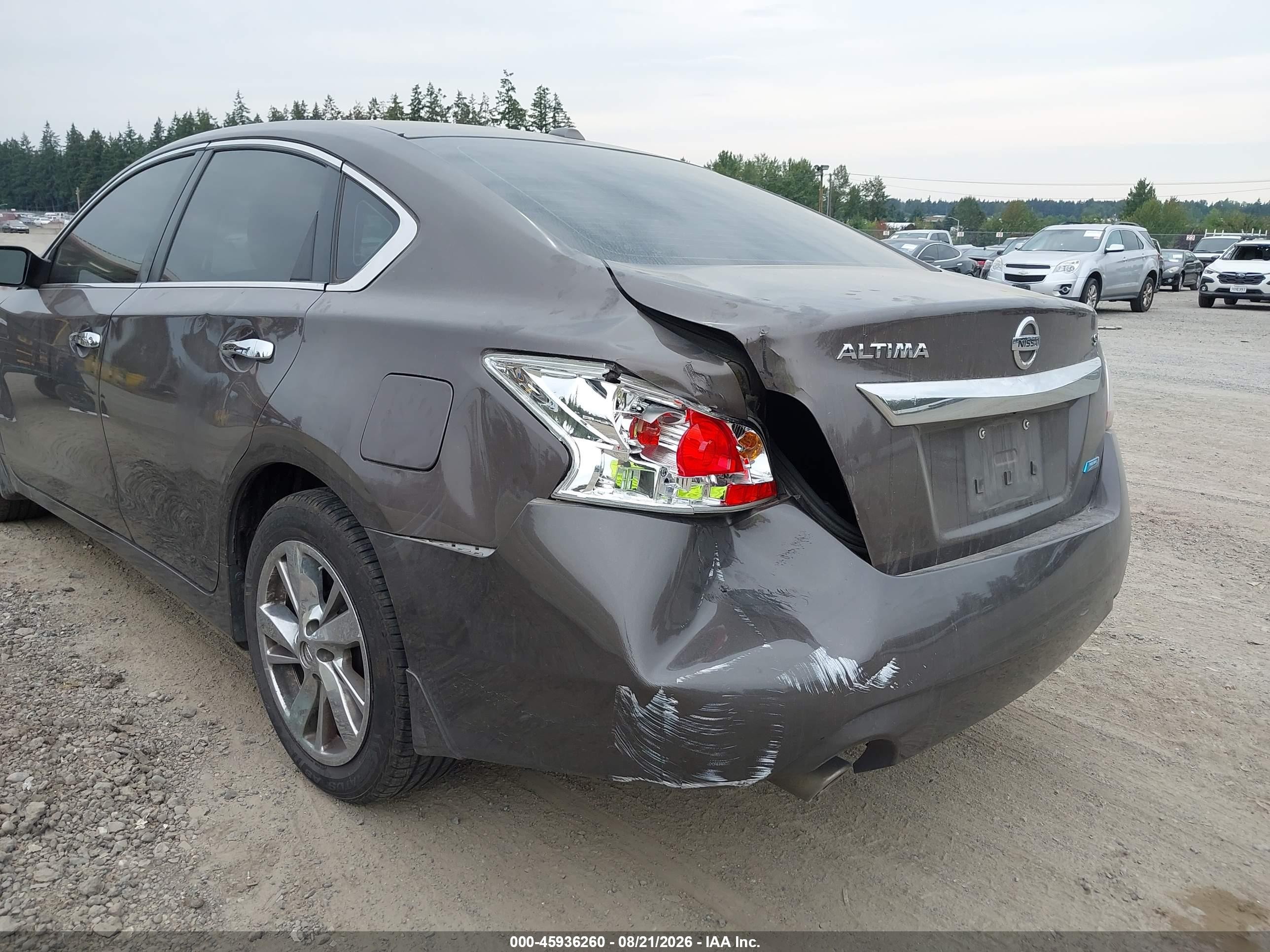 2013 Nissan Altima 2.5/2.5 S/2.5 Sl/2.5 Sv Brown vin: 1N4AL3AP3DN495981
