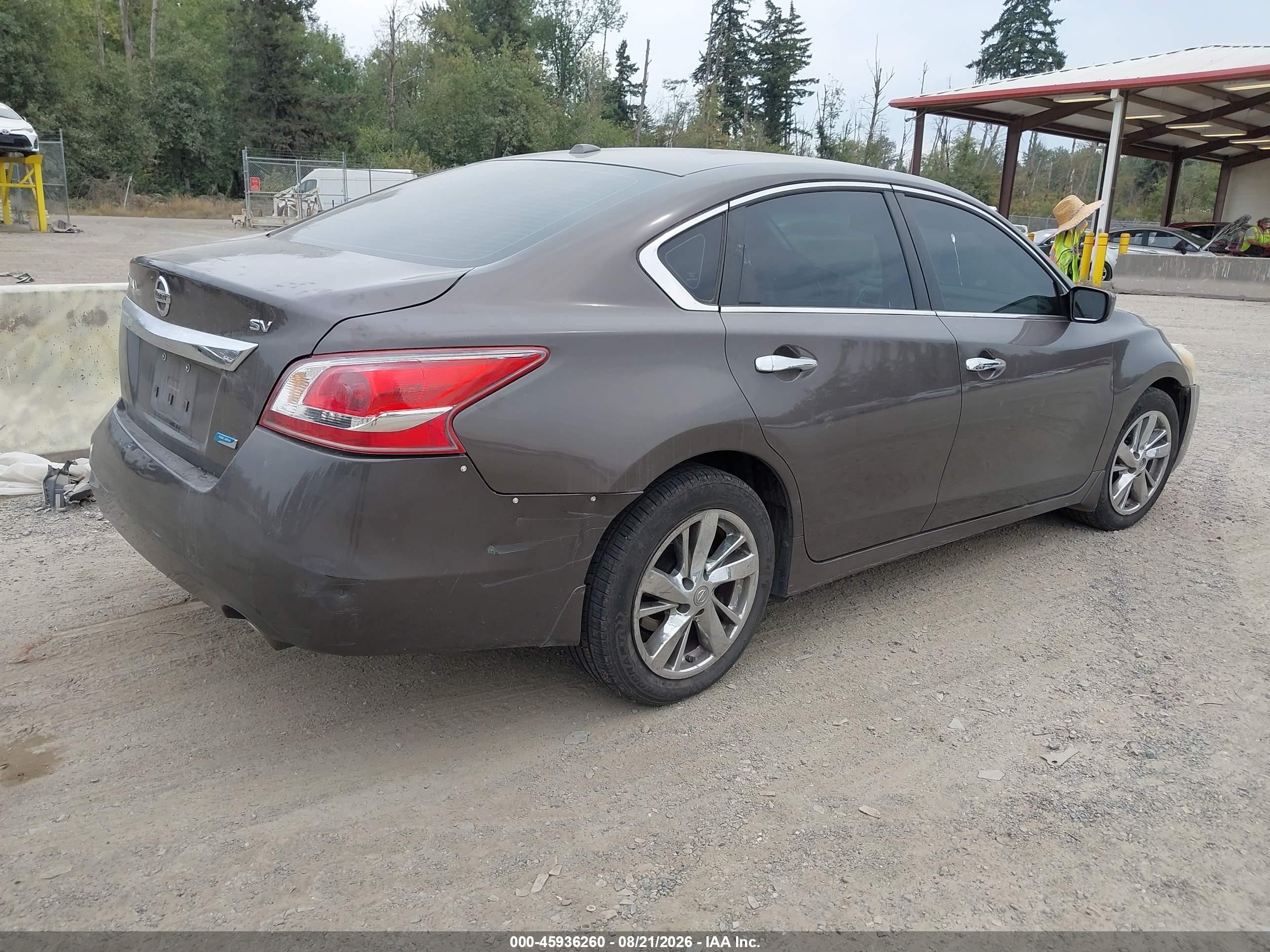 2013 Nissan Altima 2.5/2.5 S/2.5 Sl/2.5 Sv Brown vin: 1N4AL3AP3DN495981