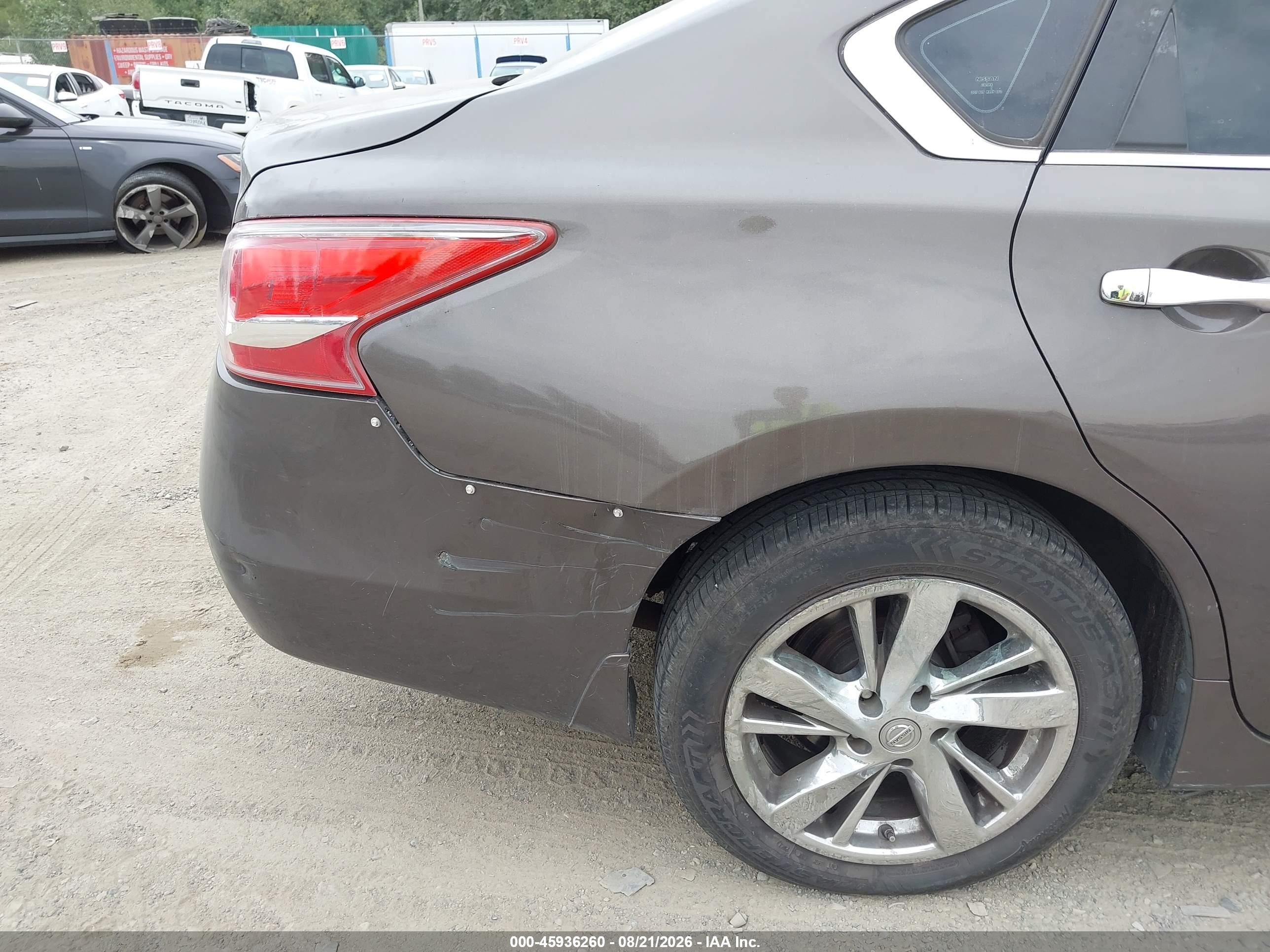 2013 Nissan Altima 2.5/2.5 S/2.5 Sl/2.5 Sv Brown vin: 1N4AL3AP3DN495981