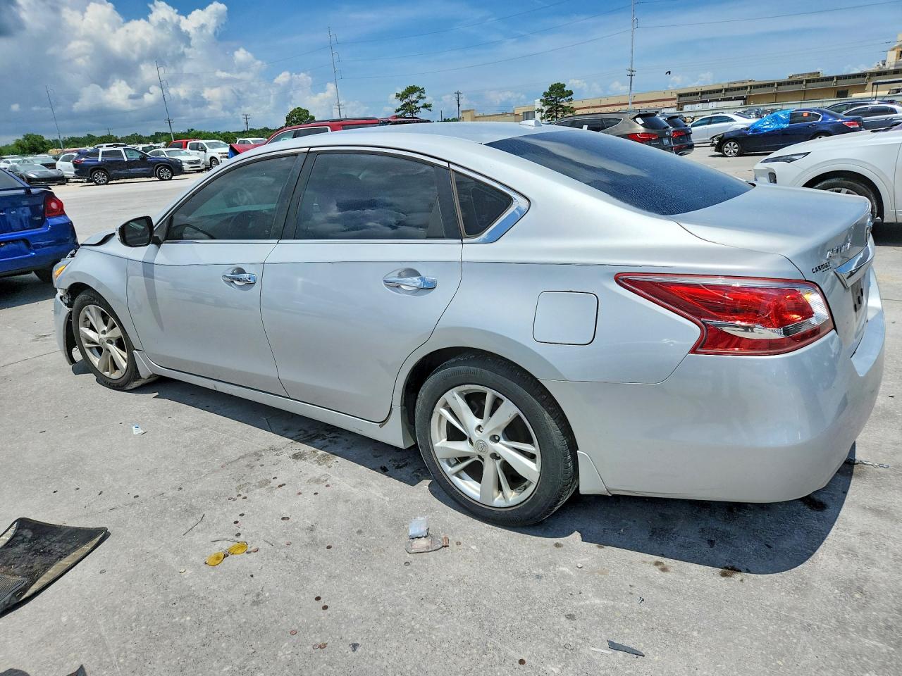2013 Nissan Altima 2.5 Silver vin: 1N4AL3AP3DN498007