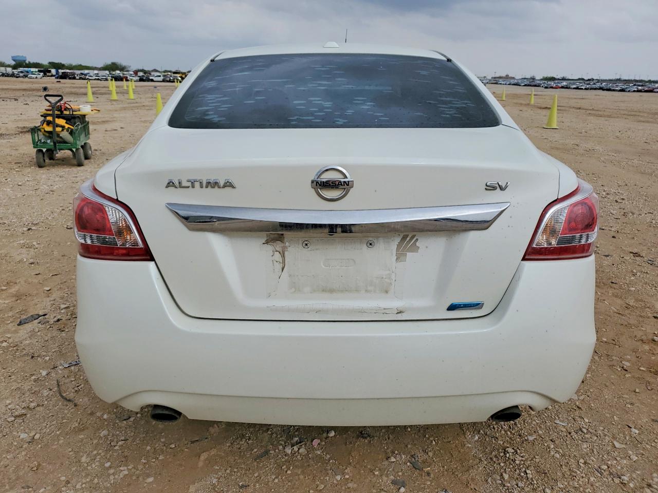 2013 Nissan Altima 2.5 White vin: 1N4AL3AP3DN502623