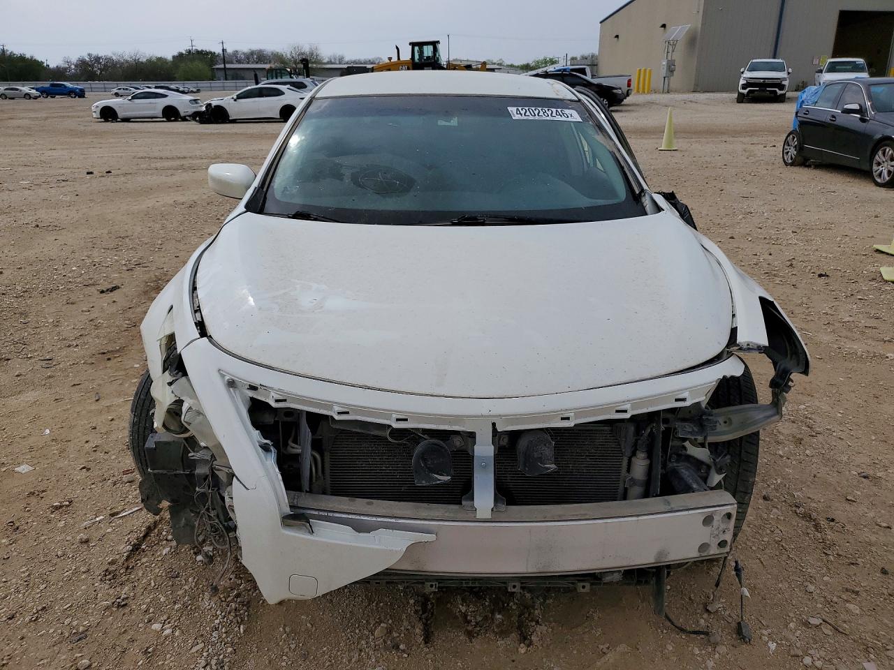 2013 Nissan Altima 2.5 White vin: 1N4AL3AP3DN502623