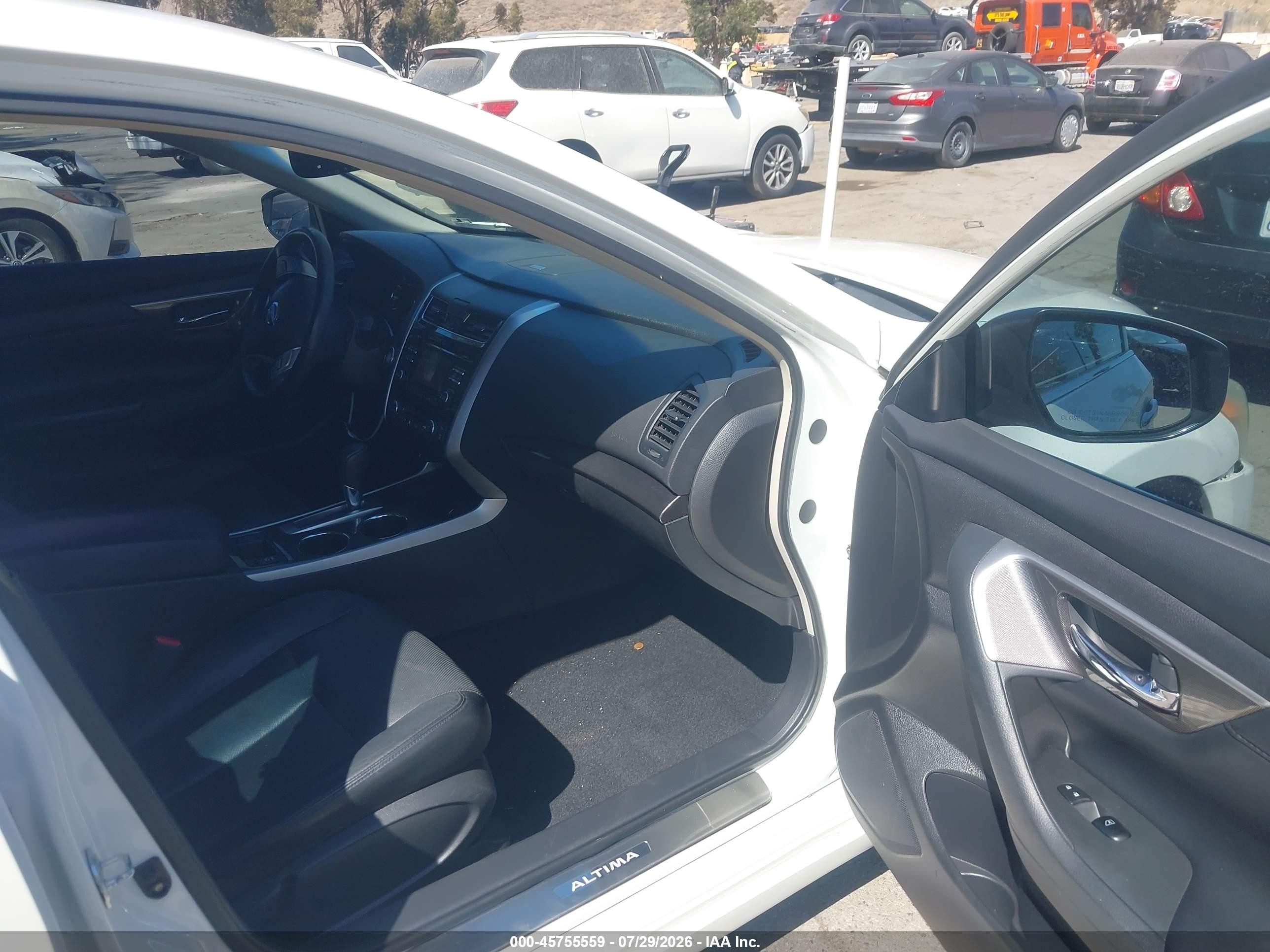 2013 Nissan Altima 2.5 Sl White vin: 1N4AL3AP3DN502878