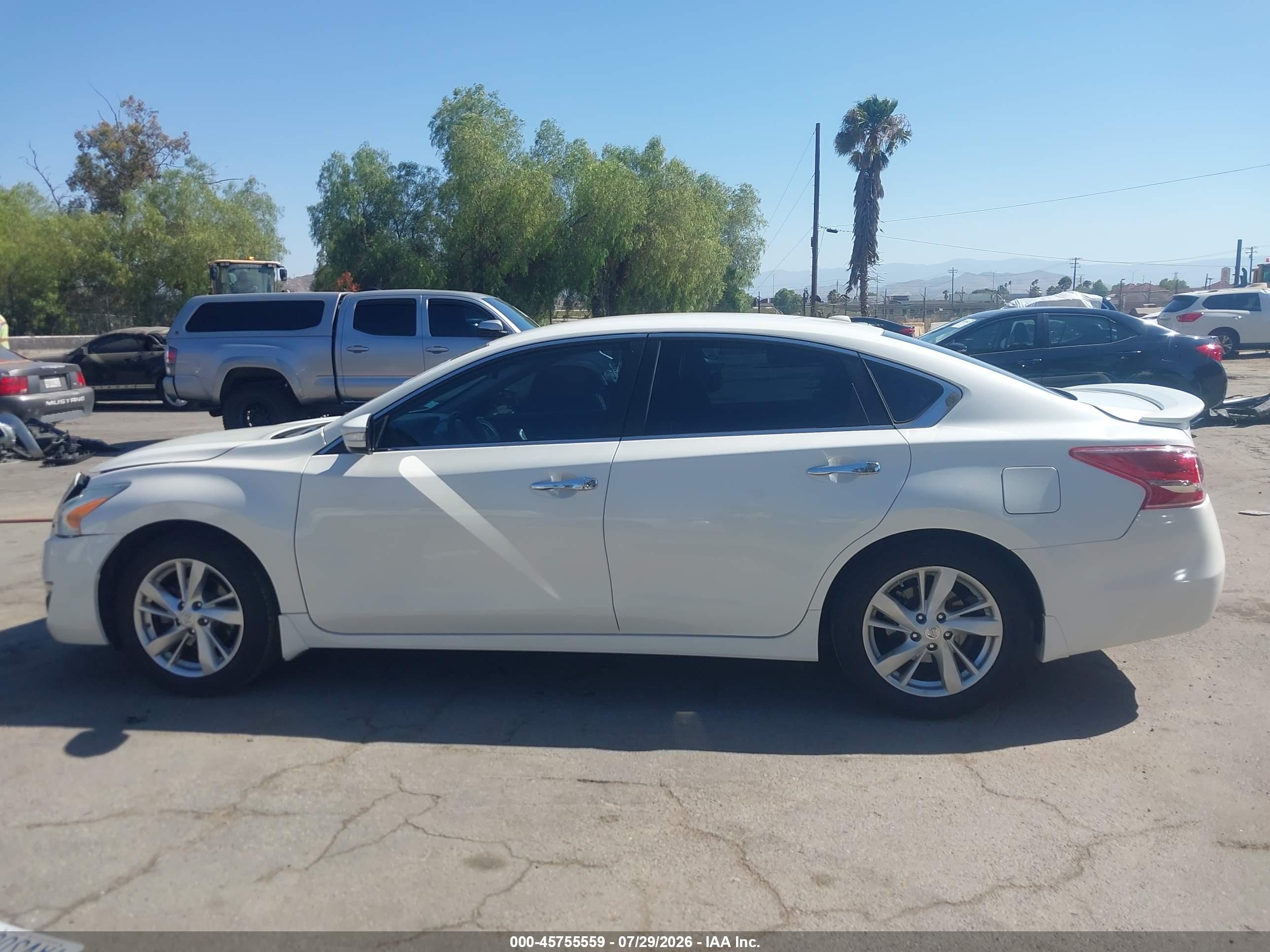 2013 Nissan Altima 2.5 Sl White vin: 1N4AL3AP3DN502878