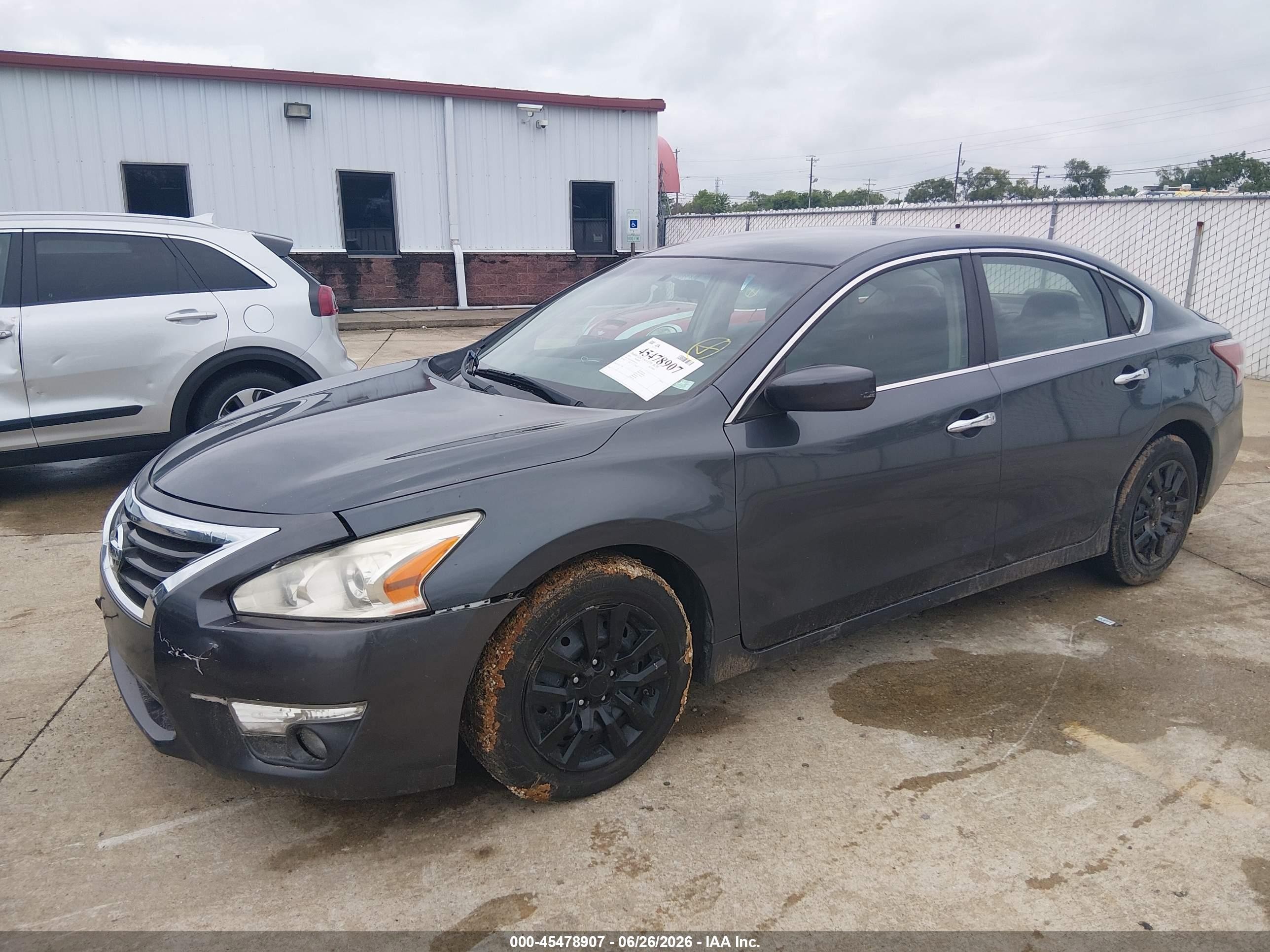 2013 Nissan Altima 2.5 S Gray vin: 1N4AL3AP3DN511340