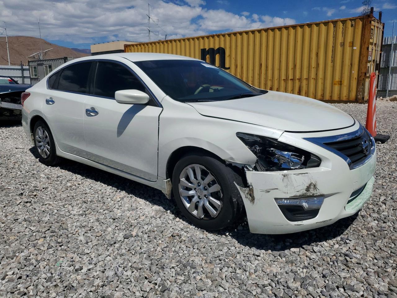 2013 Nissan Altima 2.5 White vin: 1N4AL3AP3DN529353
