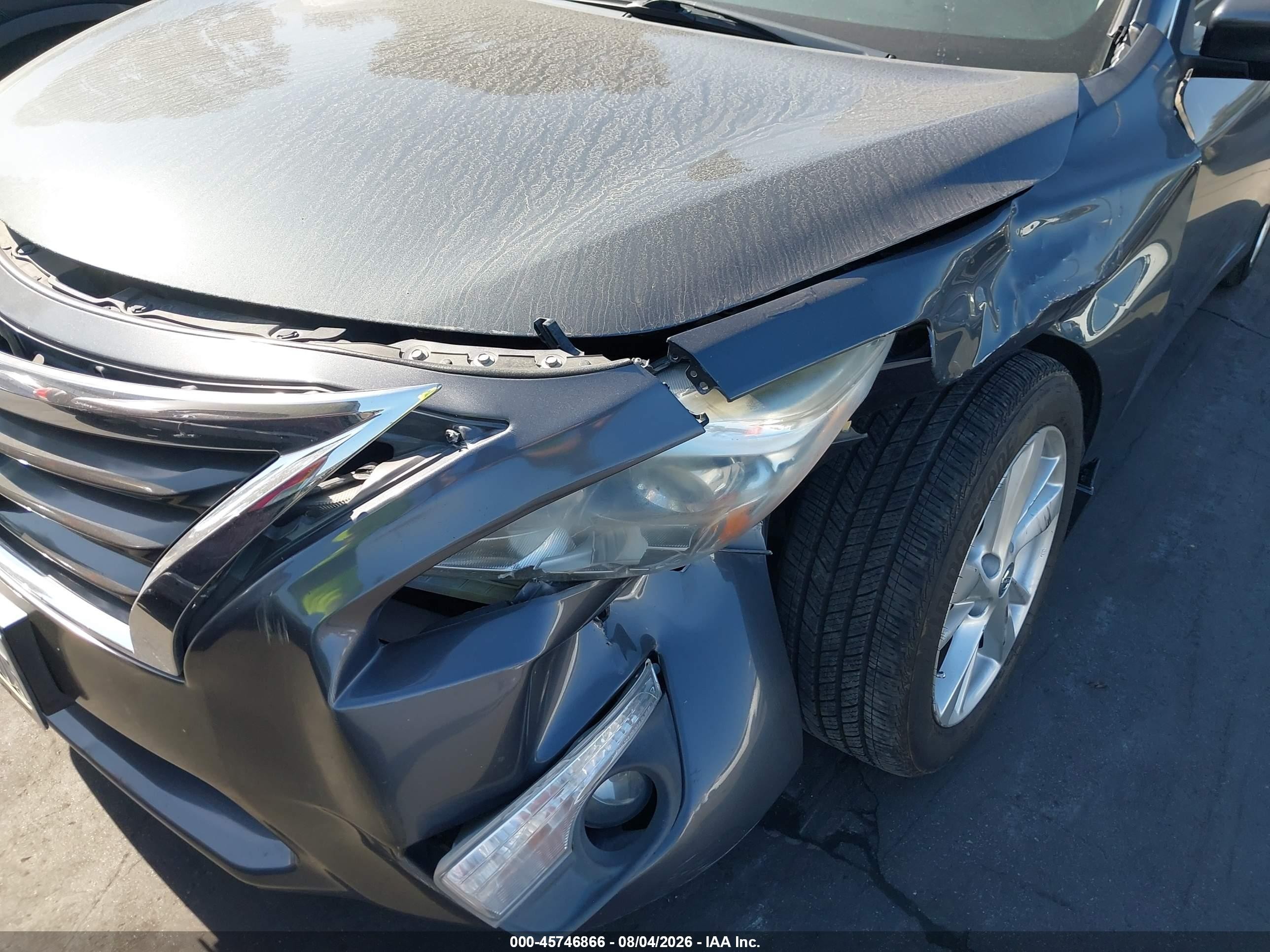 2013 Nissan Altima 2.5 Sl Серый vin: 1N4AL3AP3DN534522