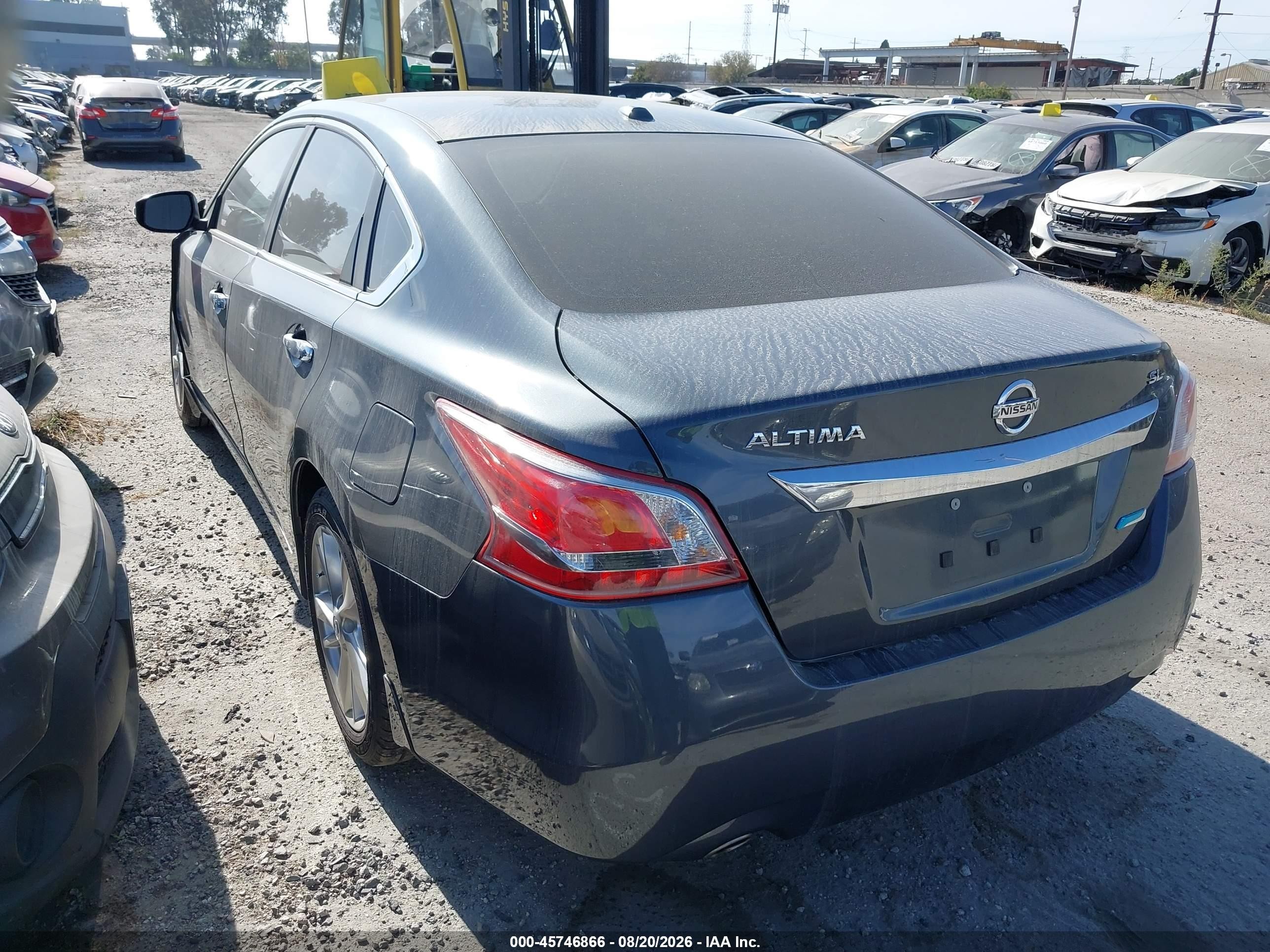 2013 Nissan Altima 2.5 Sl Серый vin: 1N4AL3AP3DN534522