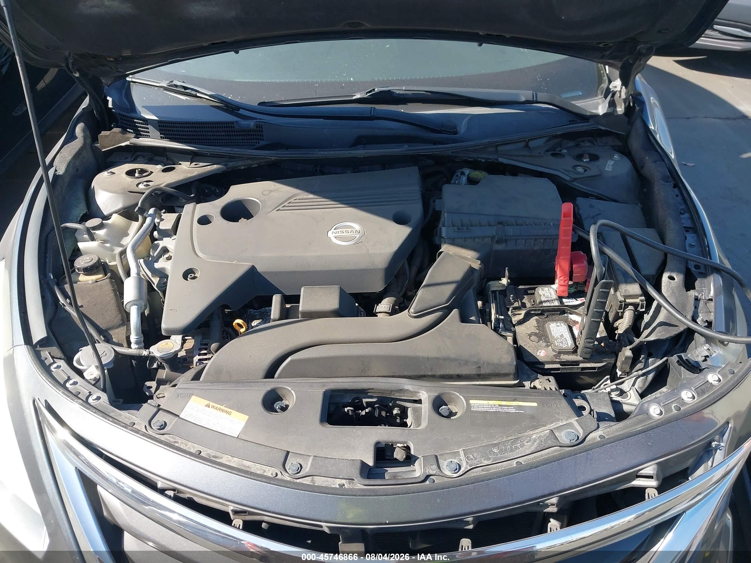 2013 Nissan Altima 2.5 Sl Серый vin: 1N4AL3AP3DN534522