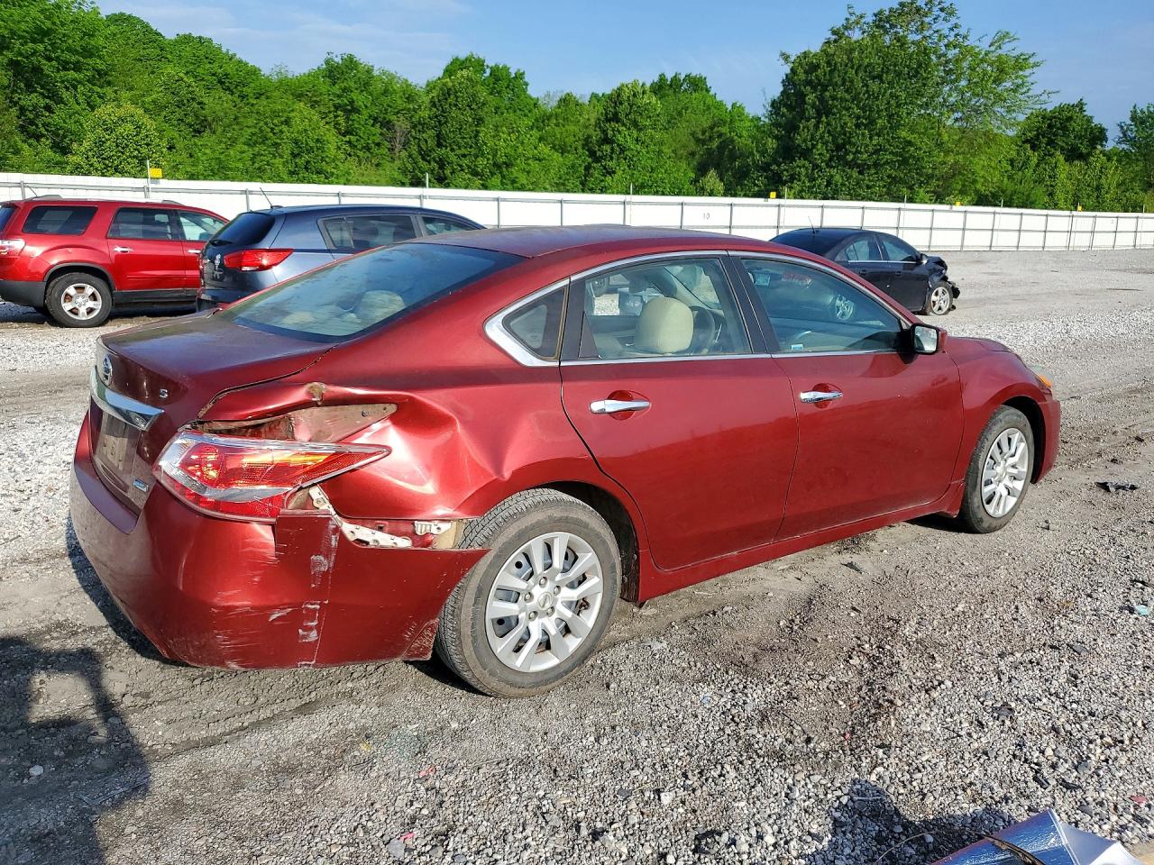 2013 Nissan Altima 2.5/s/sv/sl Burgundy vin: 1N4AL3AP3DN535749