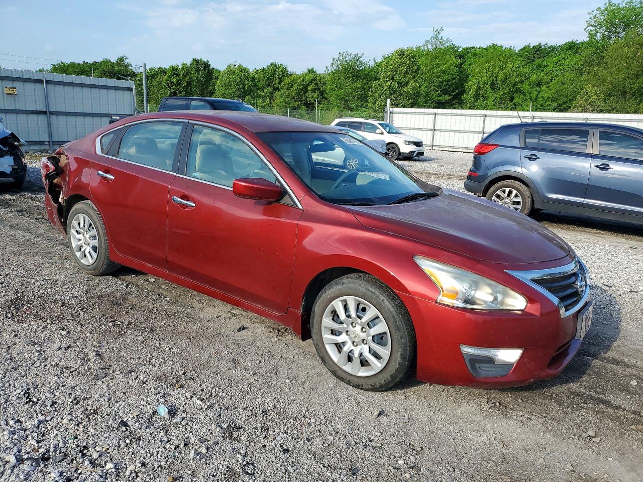 2013 Nissan Altima 2.5/s/sv/sl Burgundy vin: 1N4AL3AP3DN535749