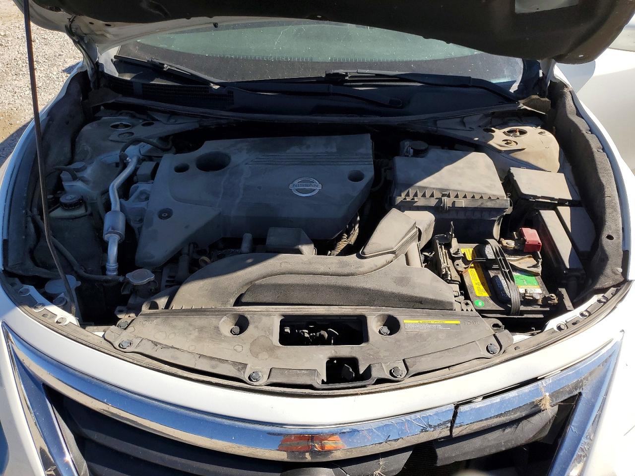 2013 Nissan Altima 2.5 White vin: 1N4AL3AP3DN537629